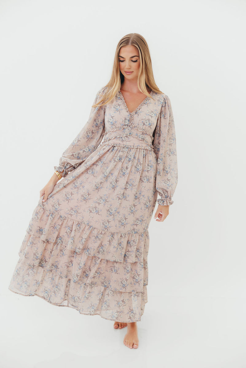 Lace Dress Long Sleeve Summer Maxi Pink Long Sleeve Empire Waist Maxi Dress  Canada Yumi Kim