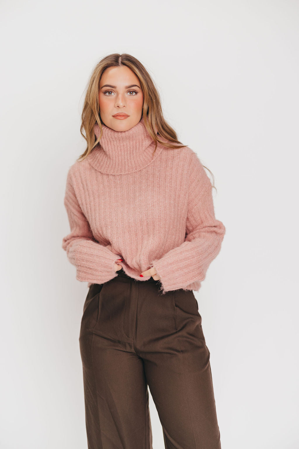 Bruni Sweater in Petal