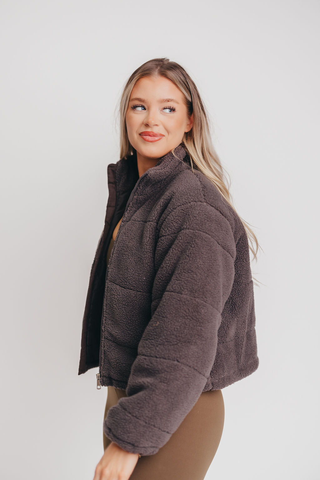 The Candice Jacket in Charcoal