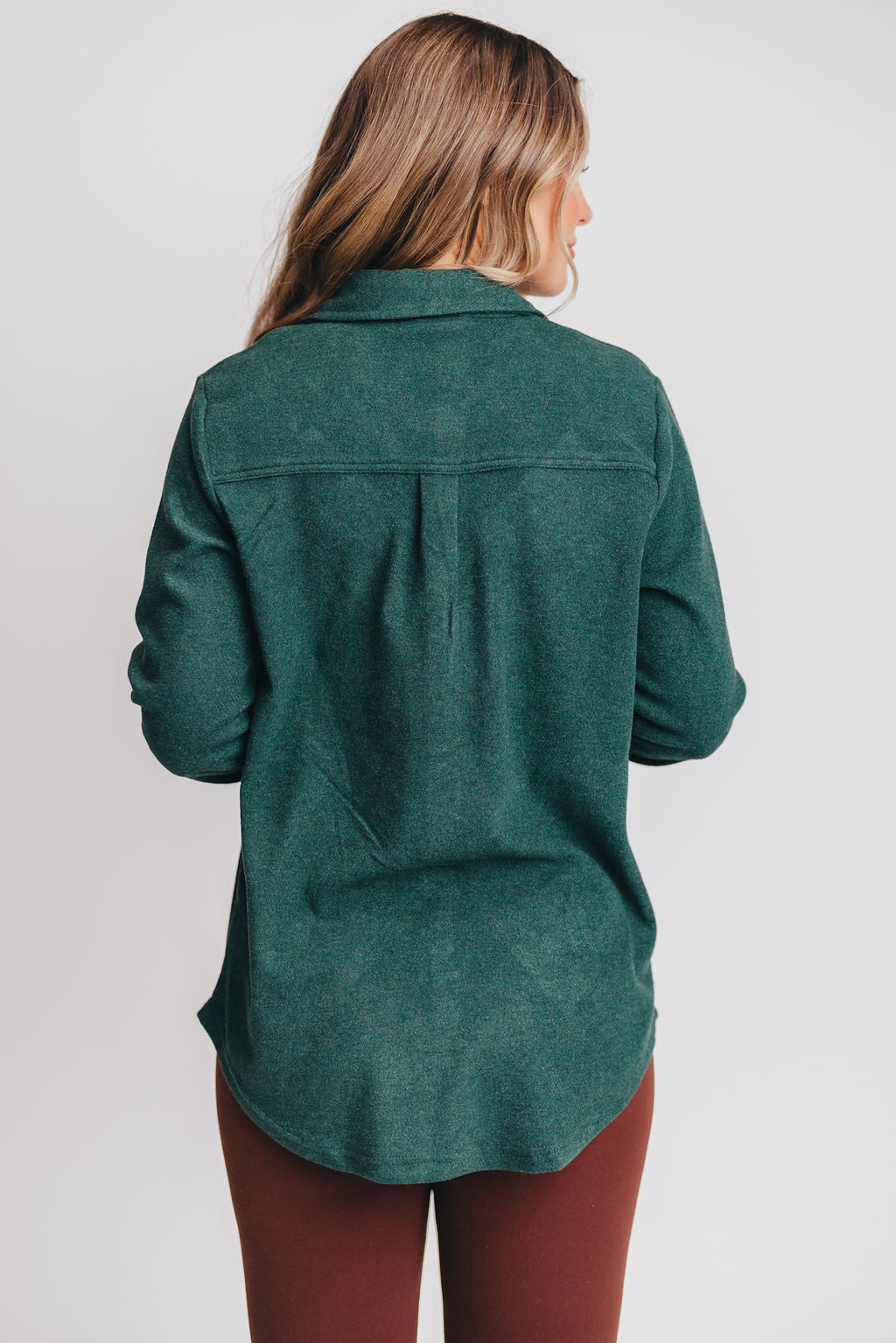 The Lewis Shirt in Evergreen