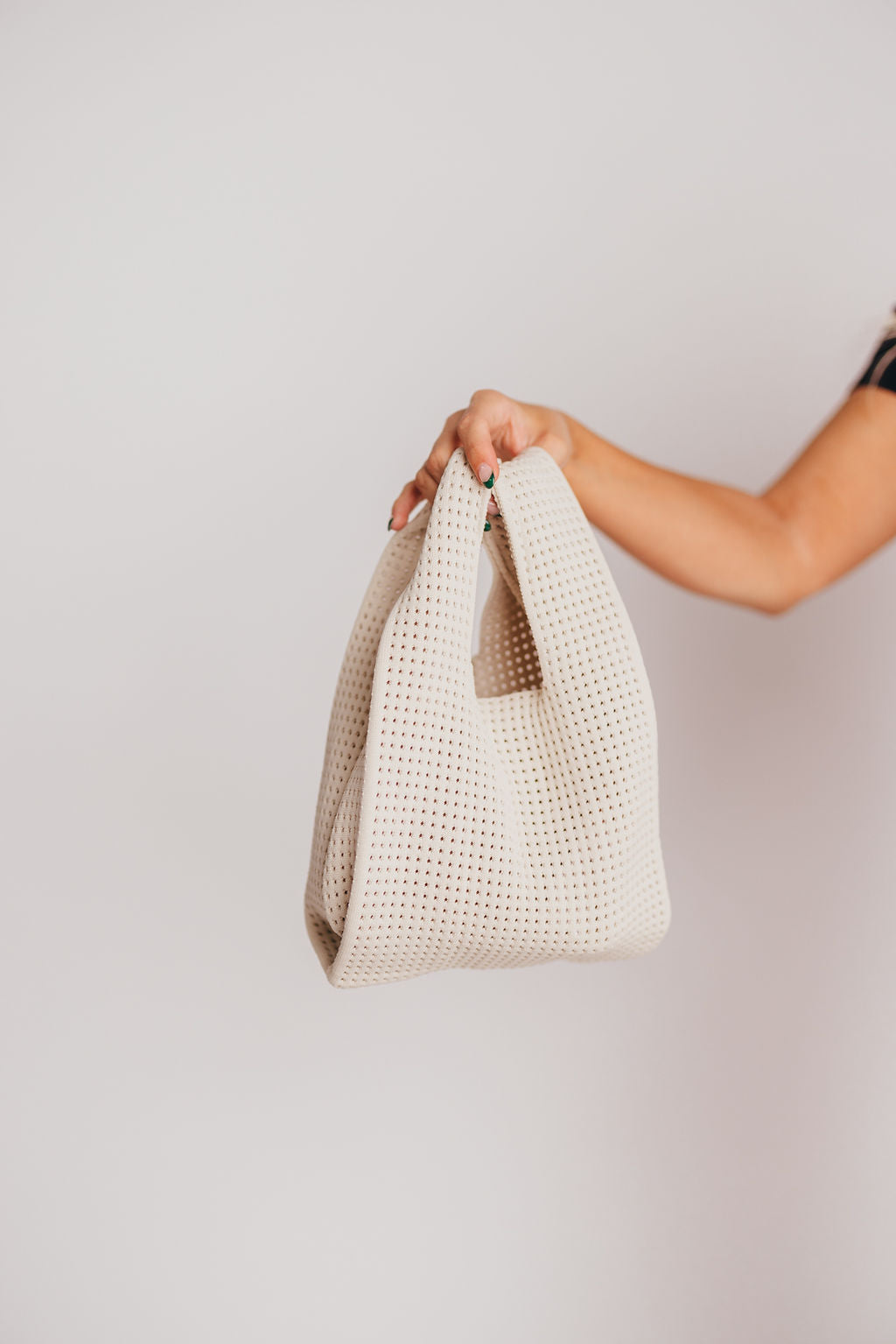 Ginny Mini Tote in Ivory