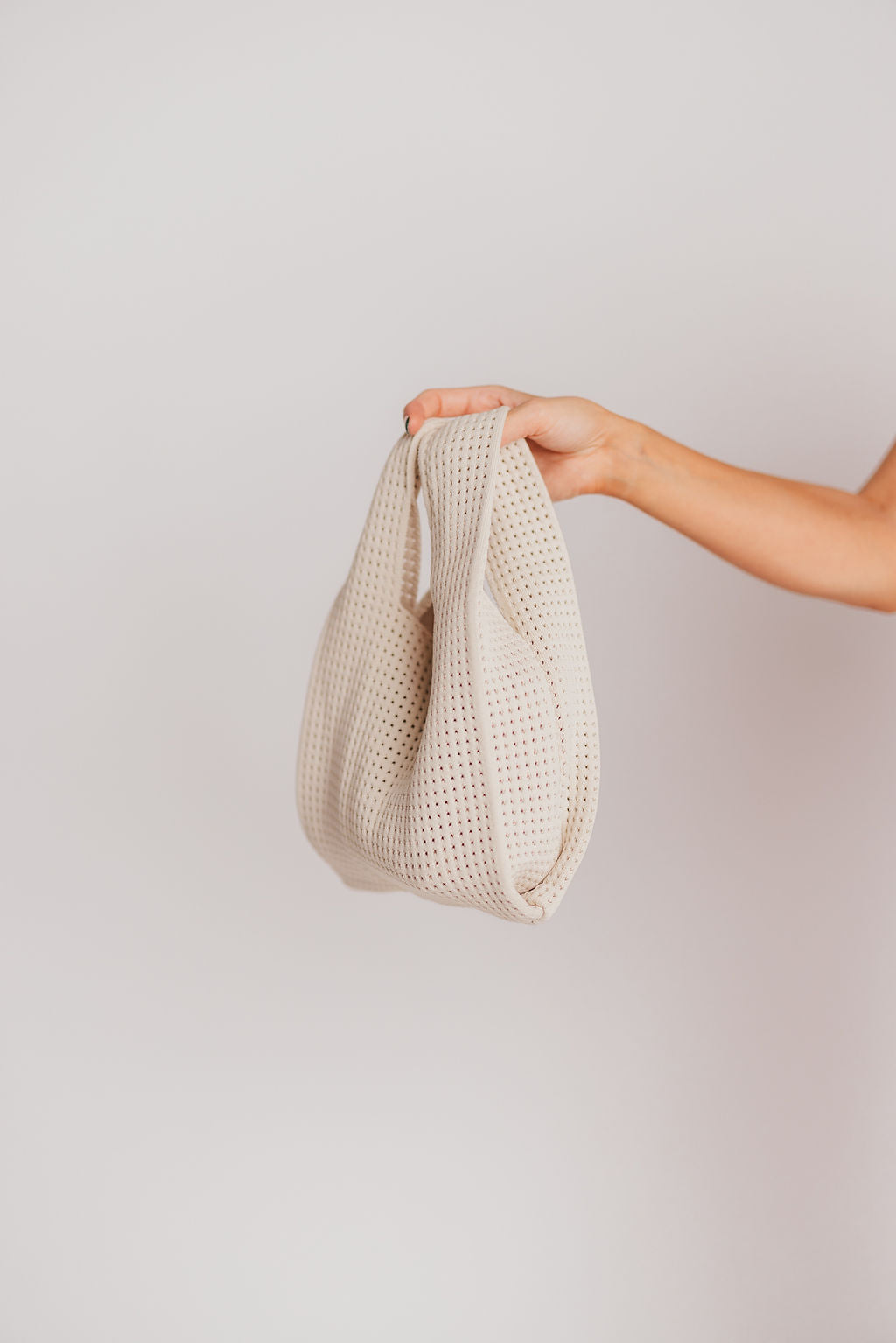 Ginny Mini Tote in Ivory