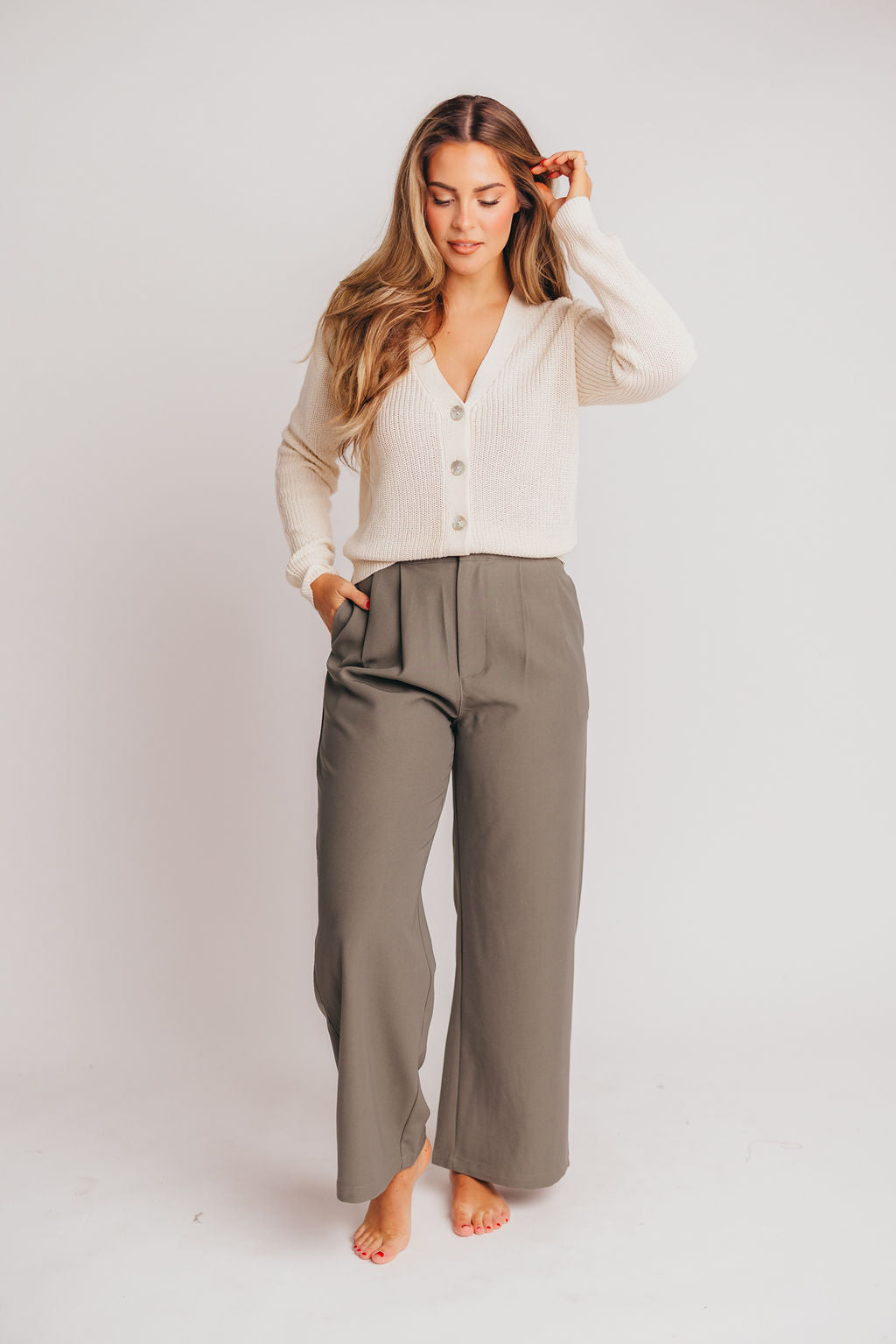 Leola Pants in Olive