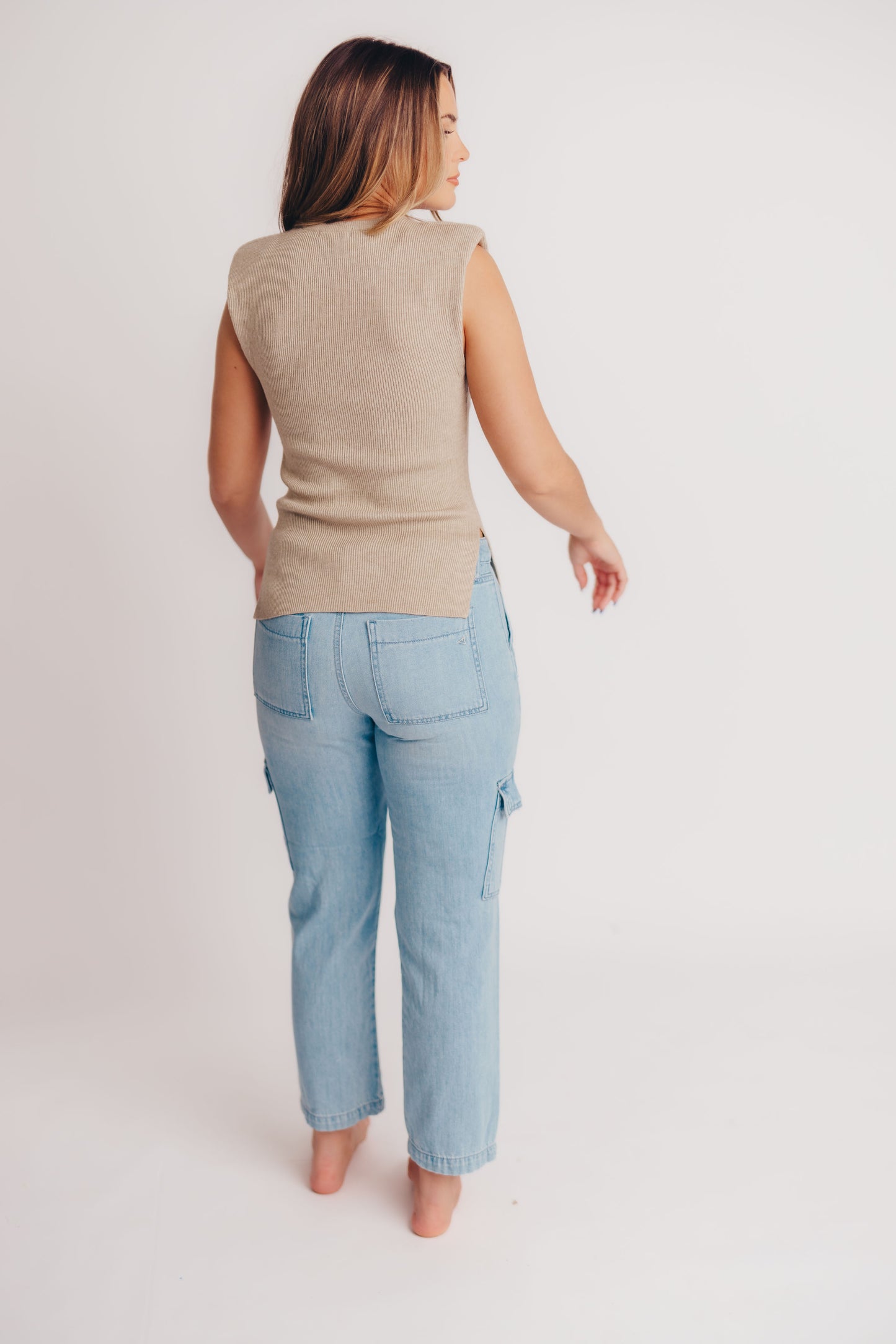Tracey Light Blue Cargo