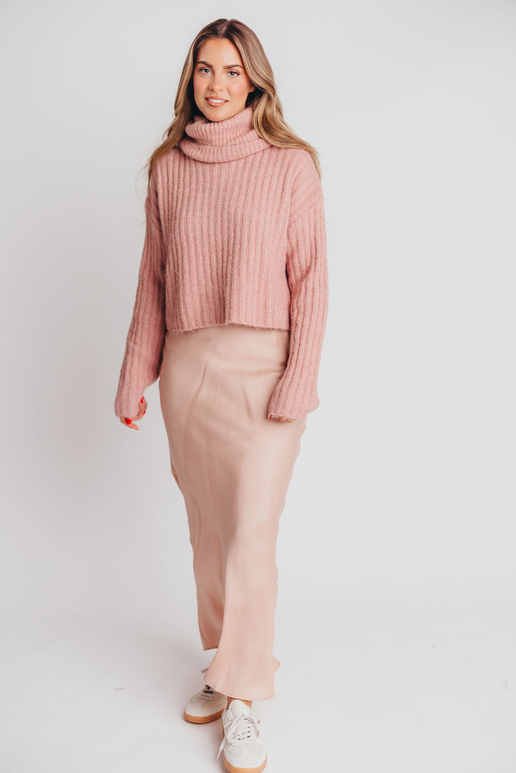Bruni Sweater in Petal