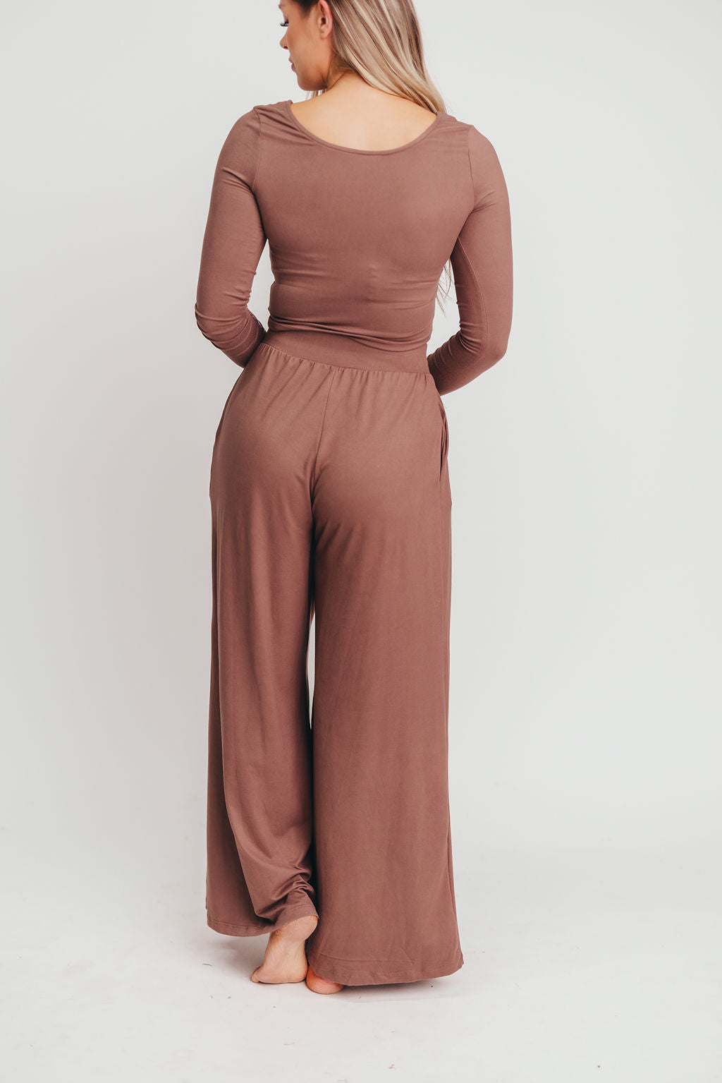 The Ashton Pant in Coffee