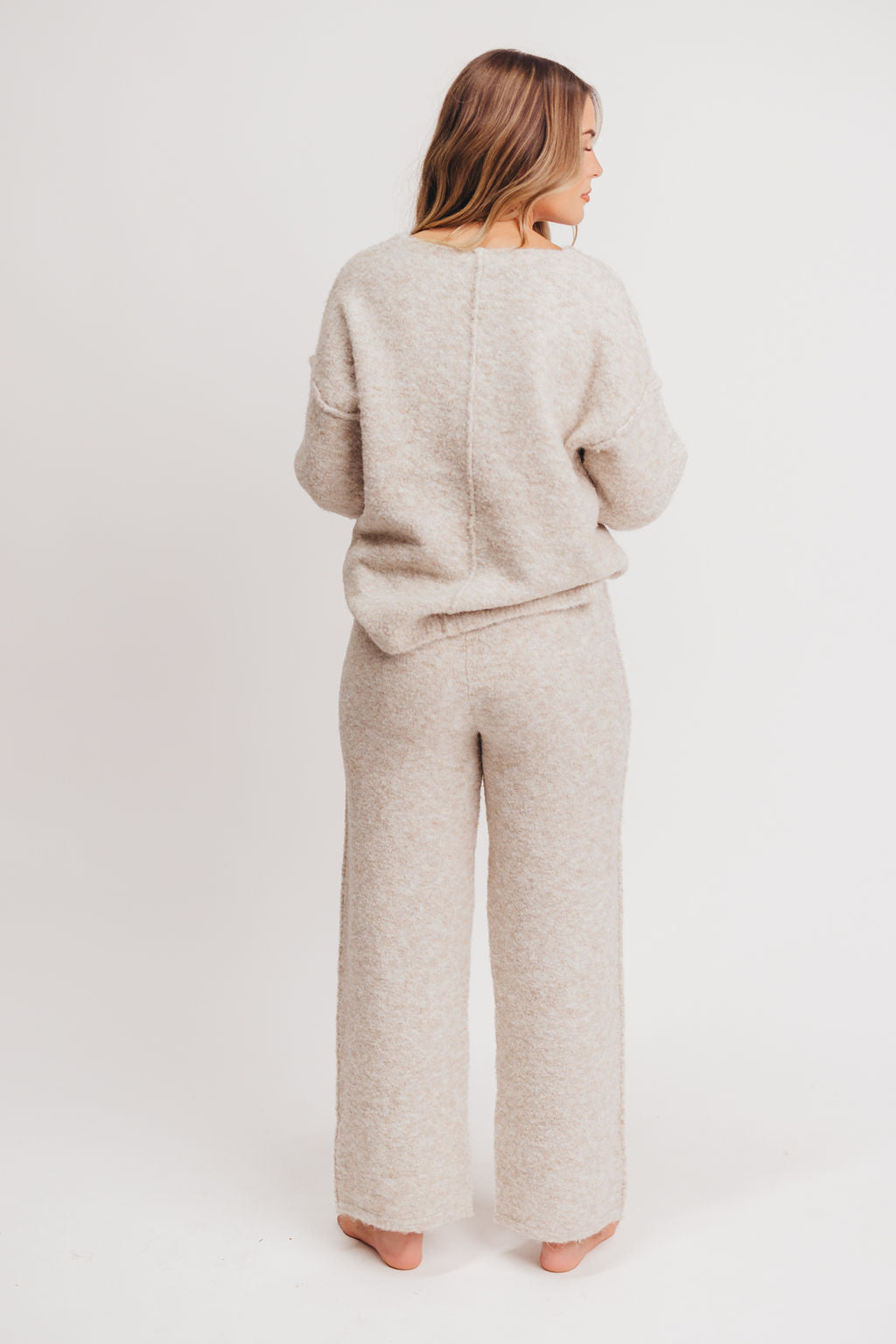 Xena Shearling Lounge Pullover
