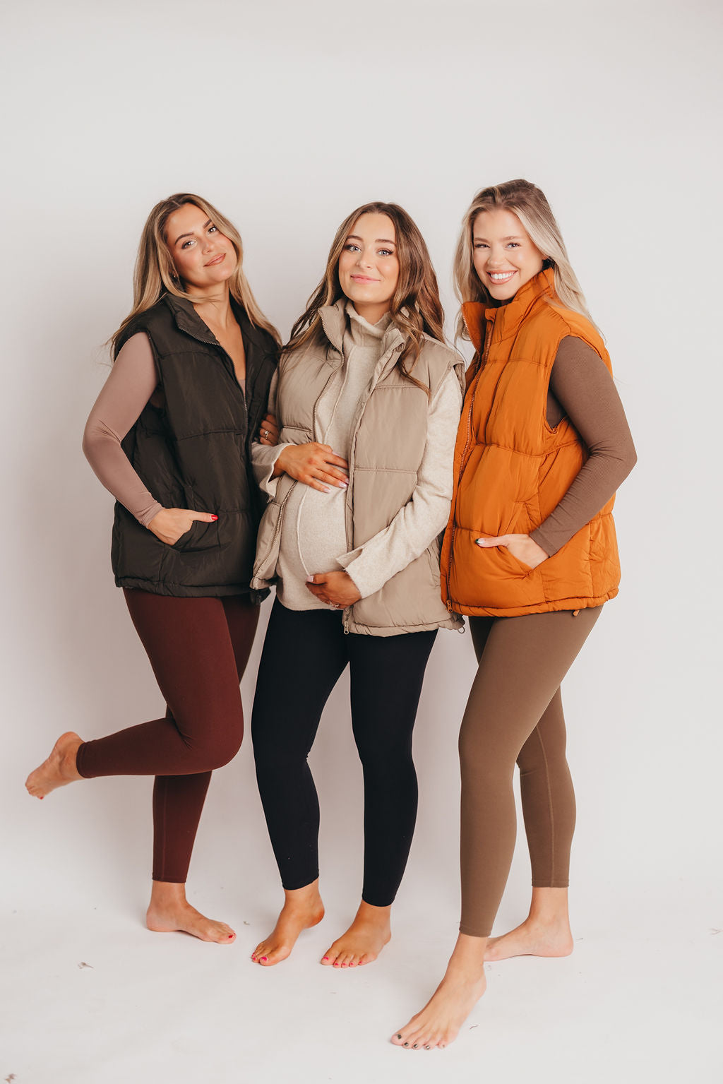 Kelsey Vest in Amber