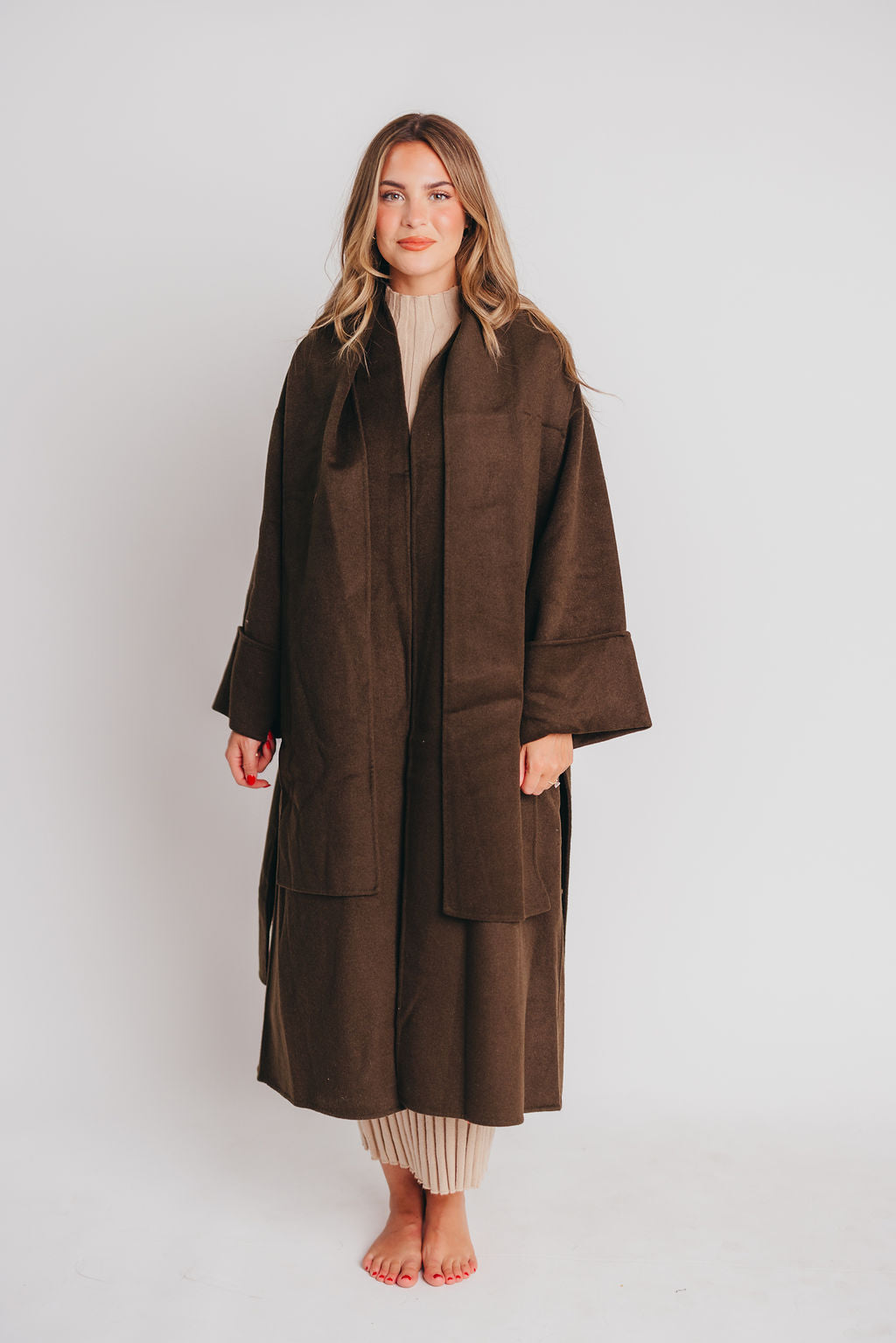 Rhodes Coat in Olive