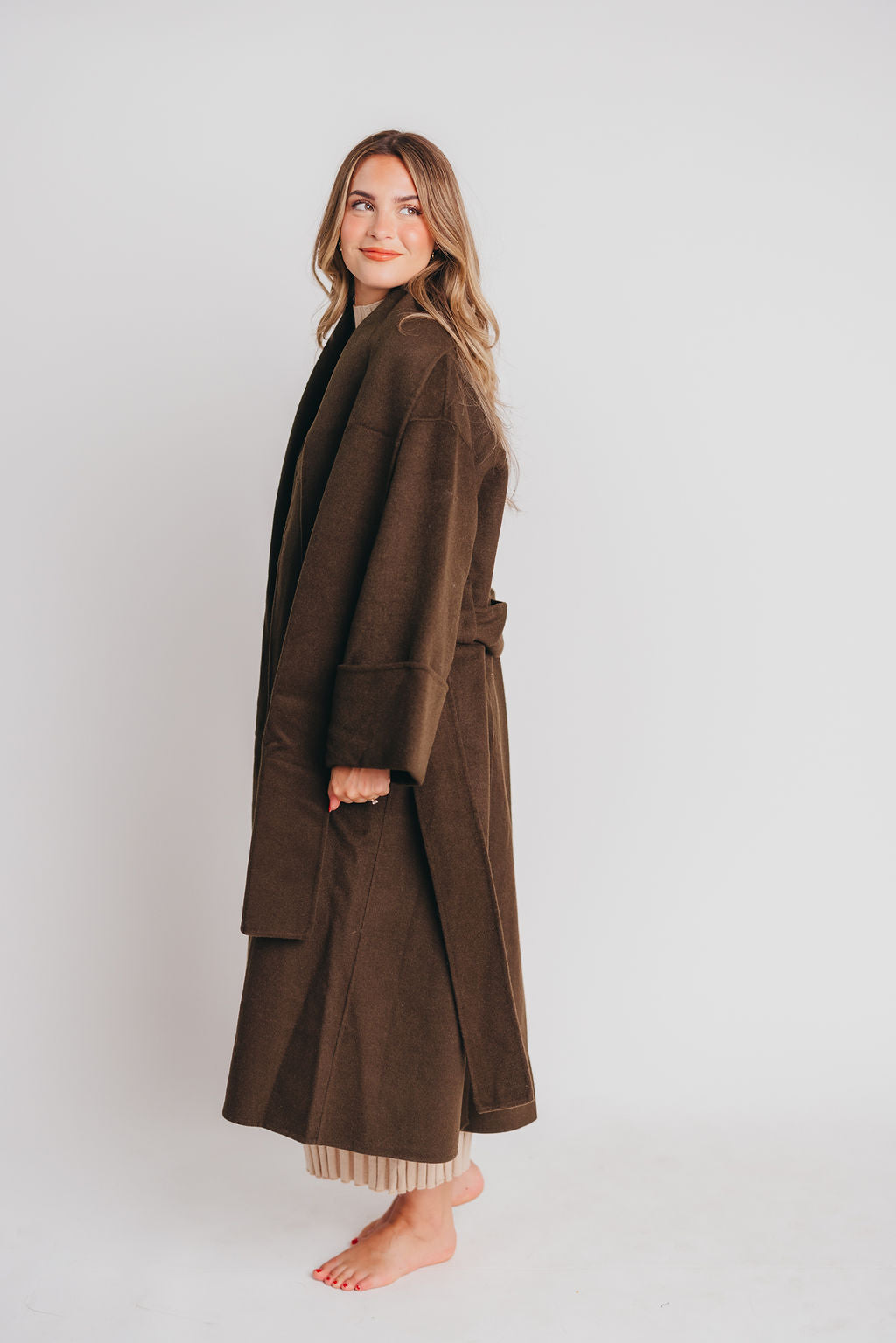 Rhodes Coat in Olive