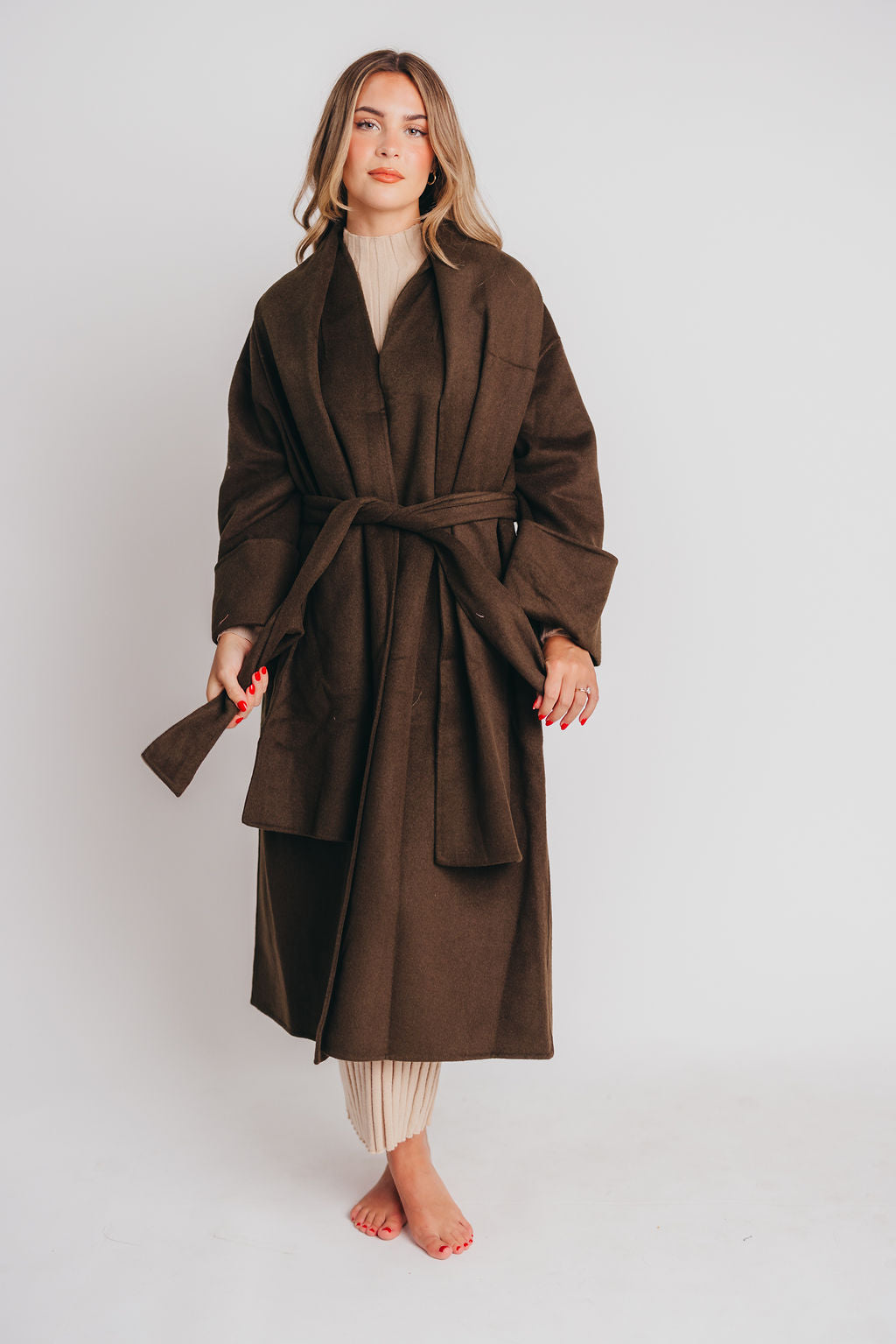 Rhodes Coat in Olive