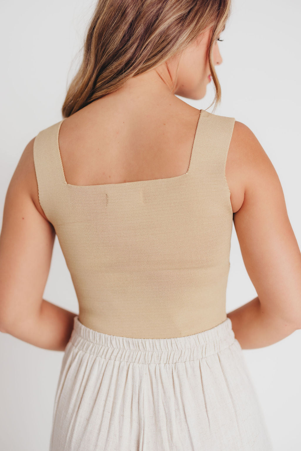 Audri Brami Top in Taupe