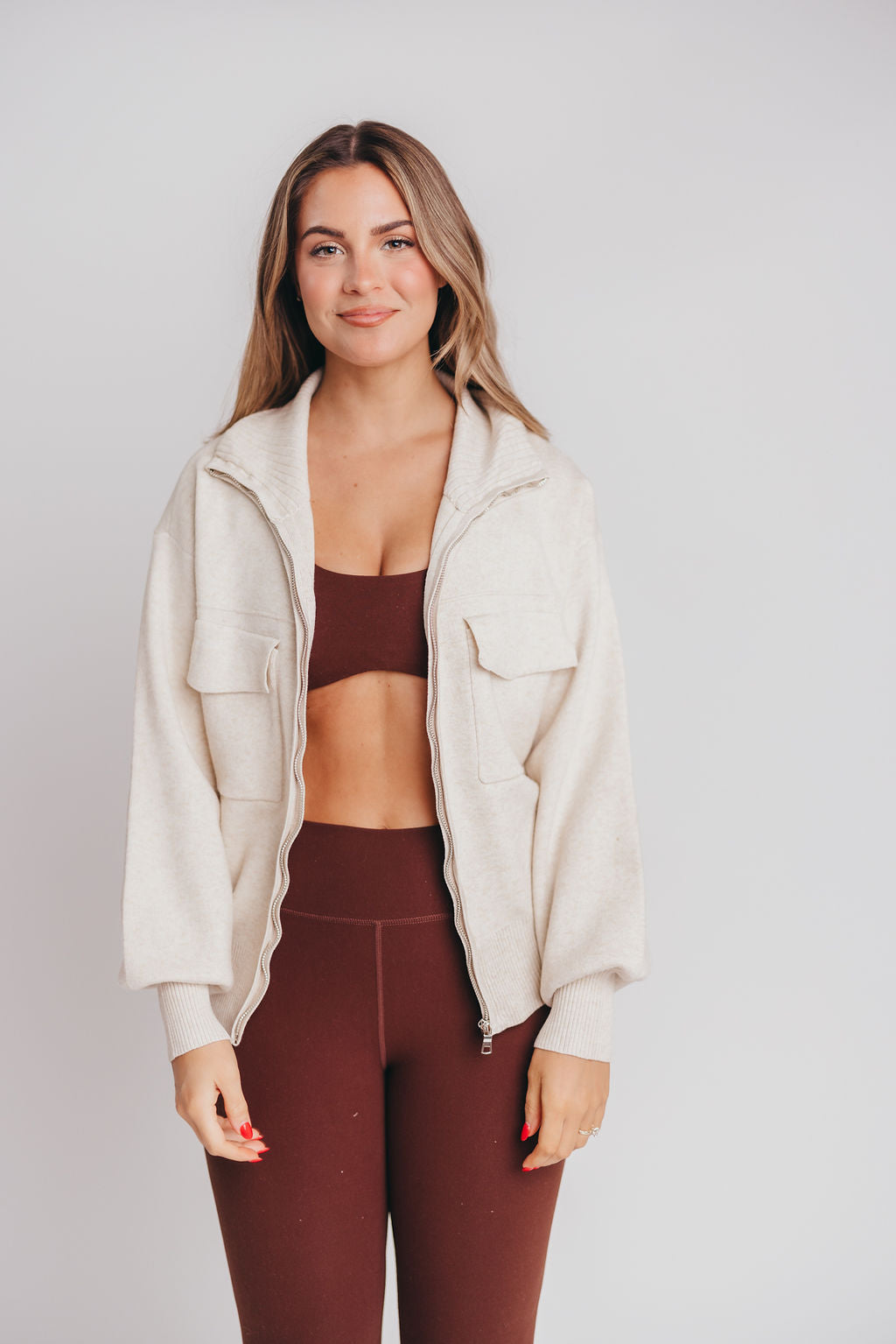 Dylan Jacket in Vaporous Grey