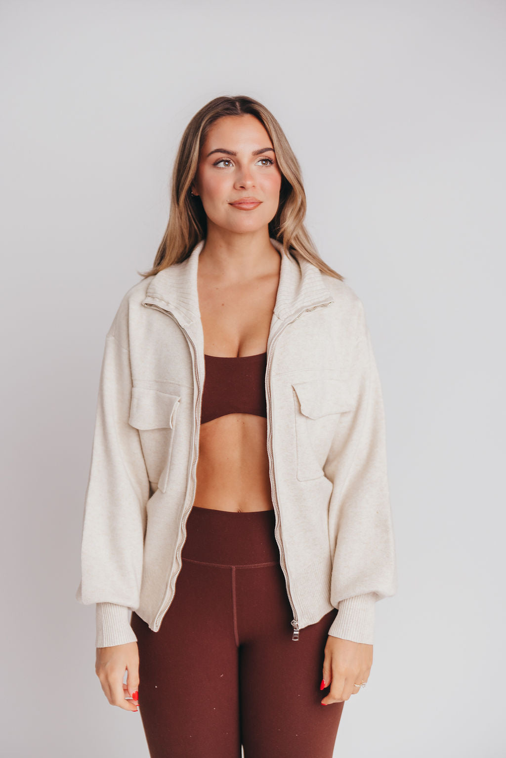 Dylan Jacket in Vaporous Grey