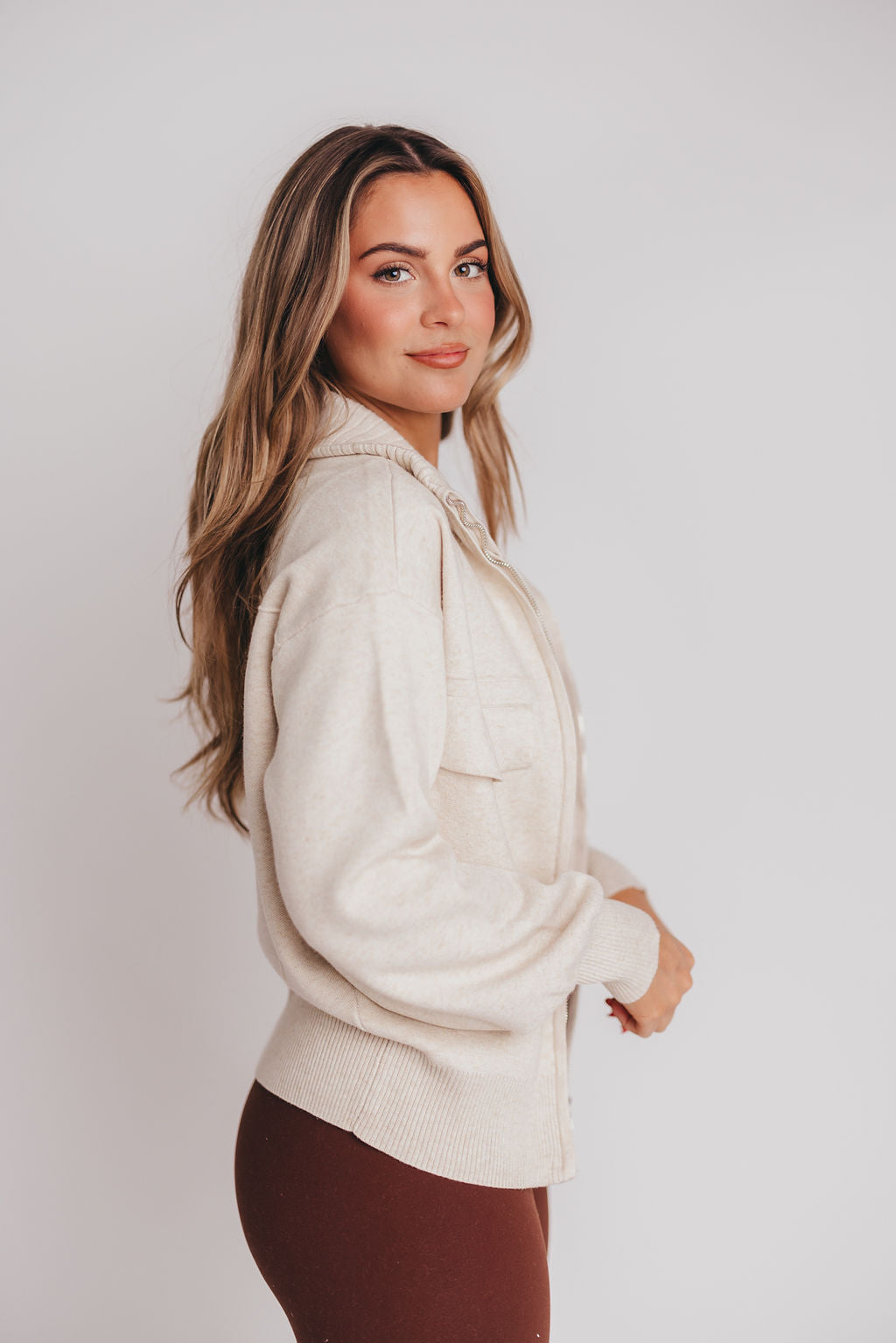 Dylan Jacket in Vaporous Grey