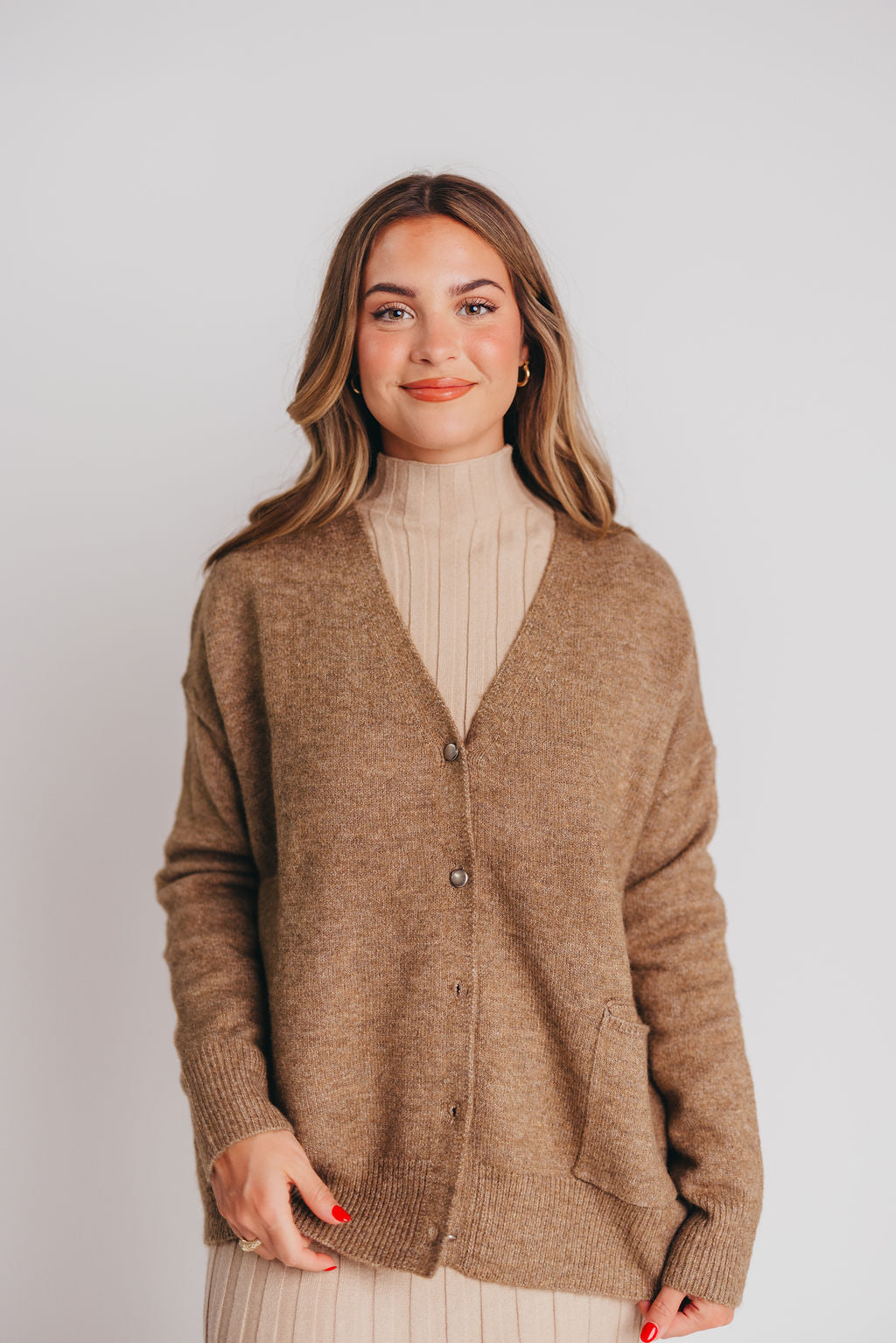Premium Teddy Single Pocket Cardigan (Low Stock)