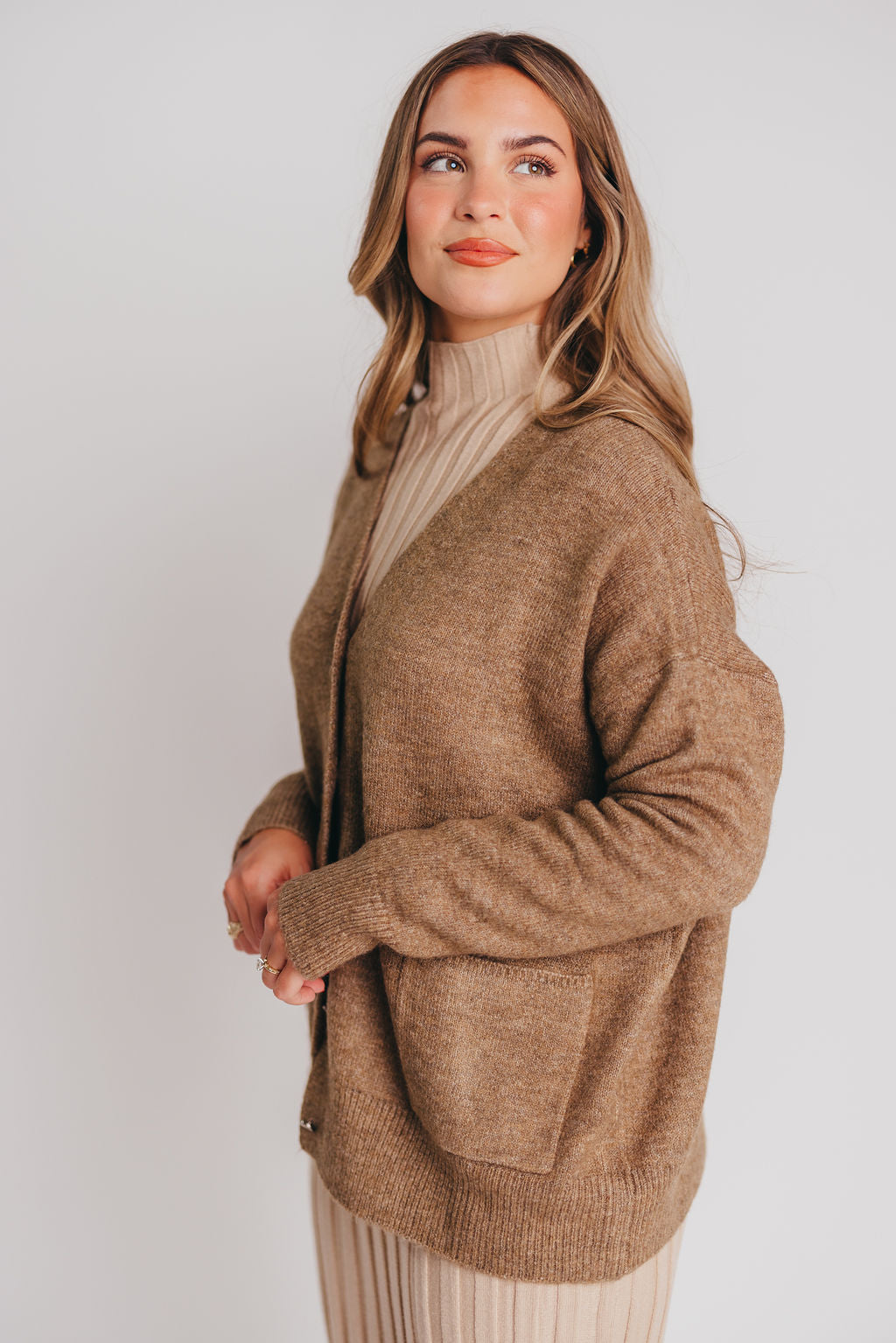 Premium Teddy Single Pocket Cardigan (Low Stock)