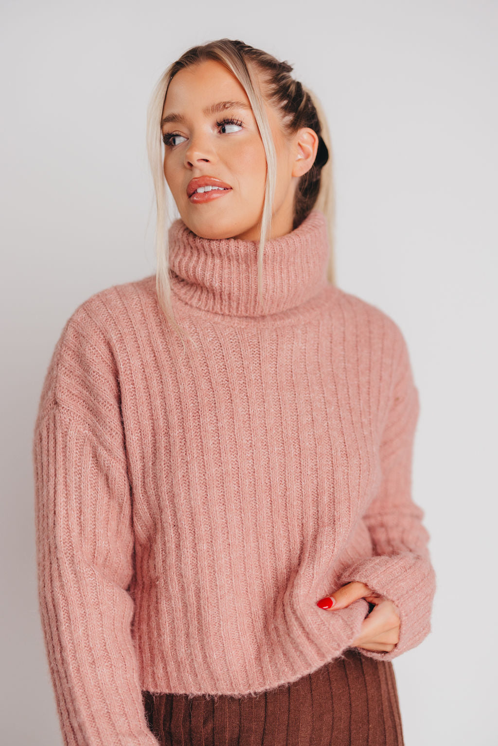 Bruni Sweater in Petal