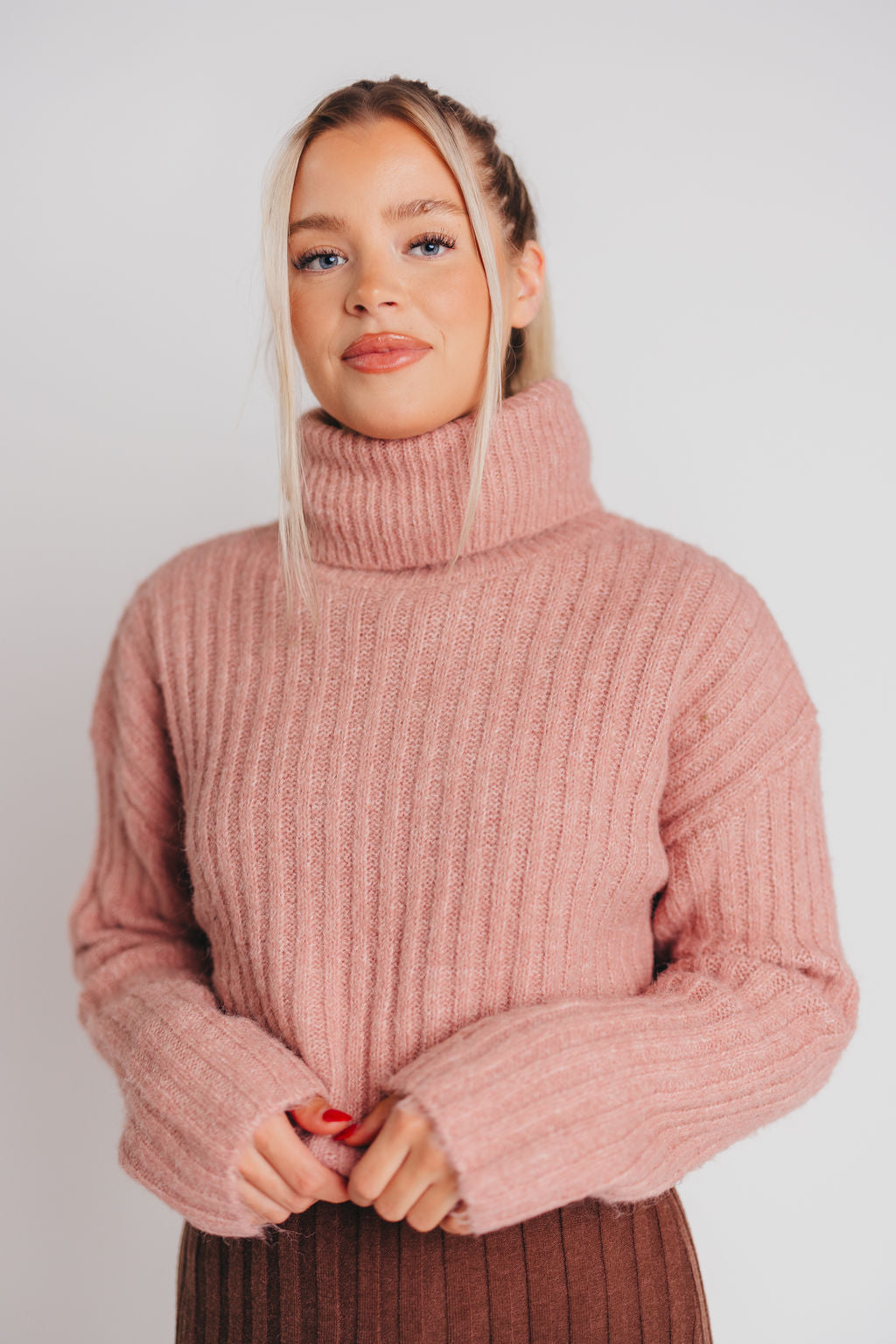 Bruni Sweater in Petal