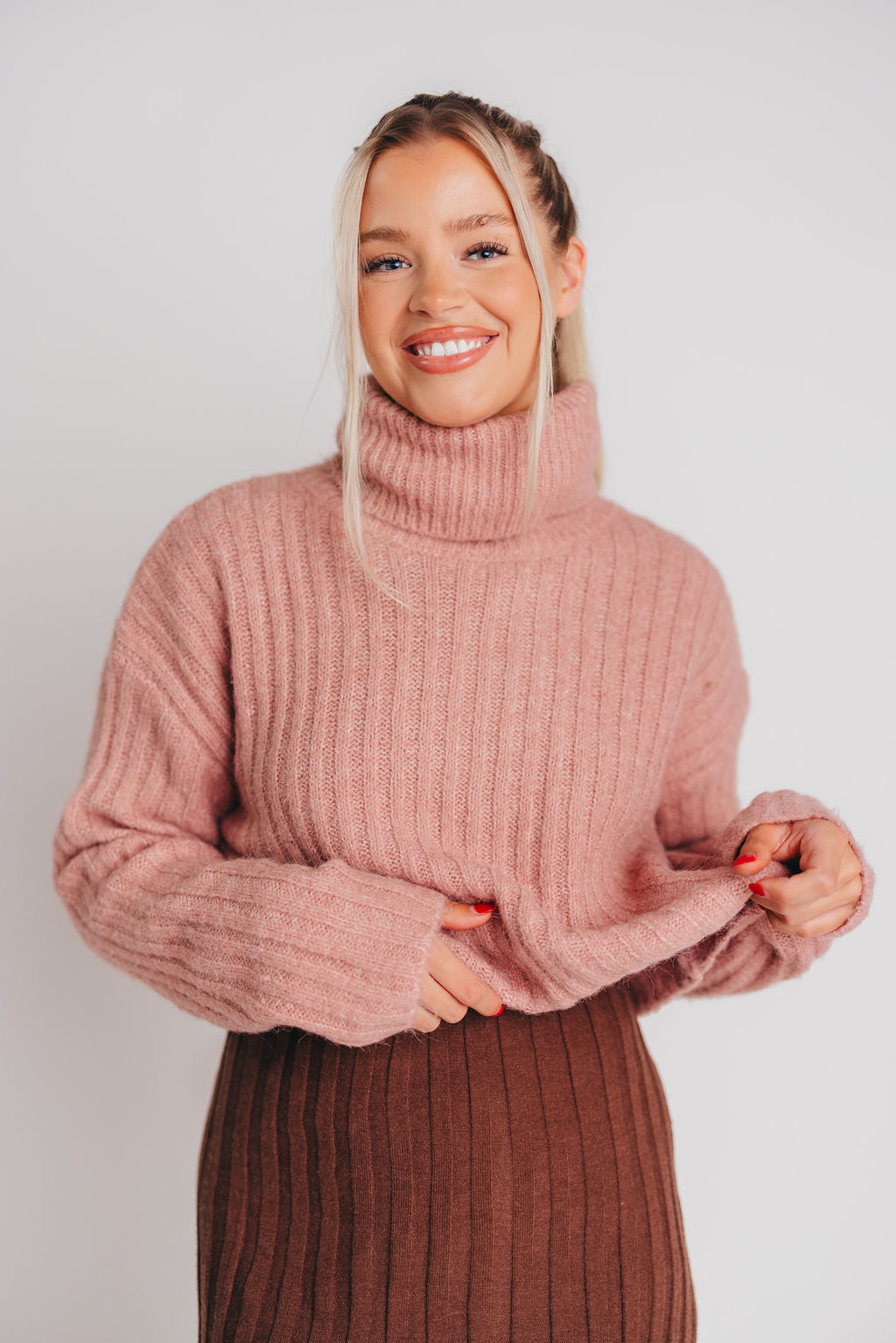 Bruni Sweater in Petal