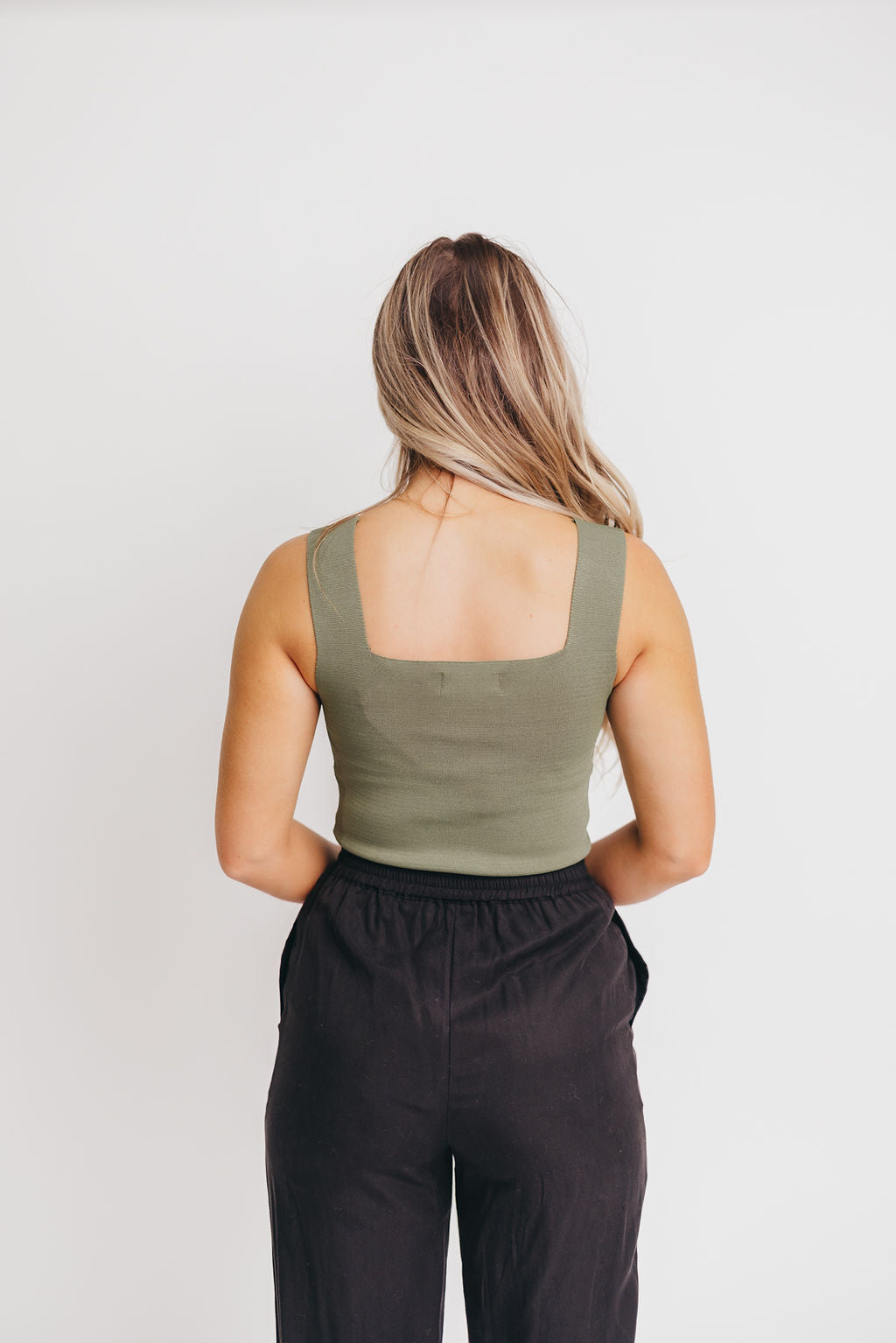 Audri Brami Top in Olive