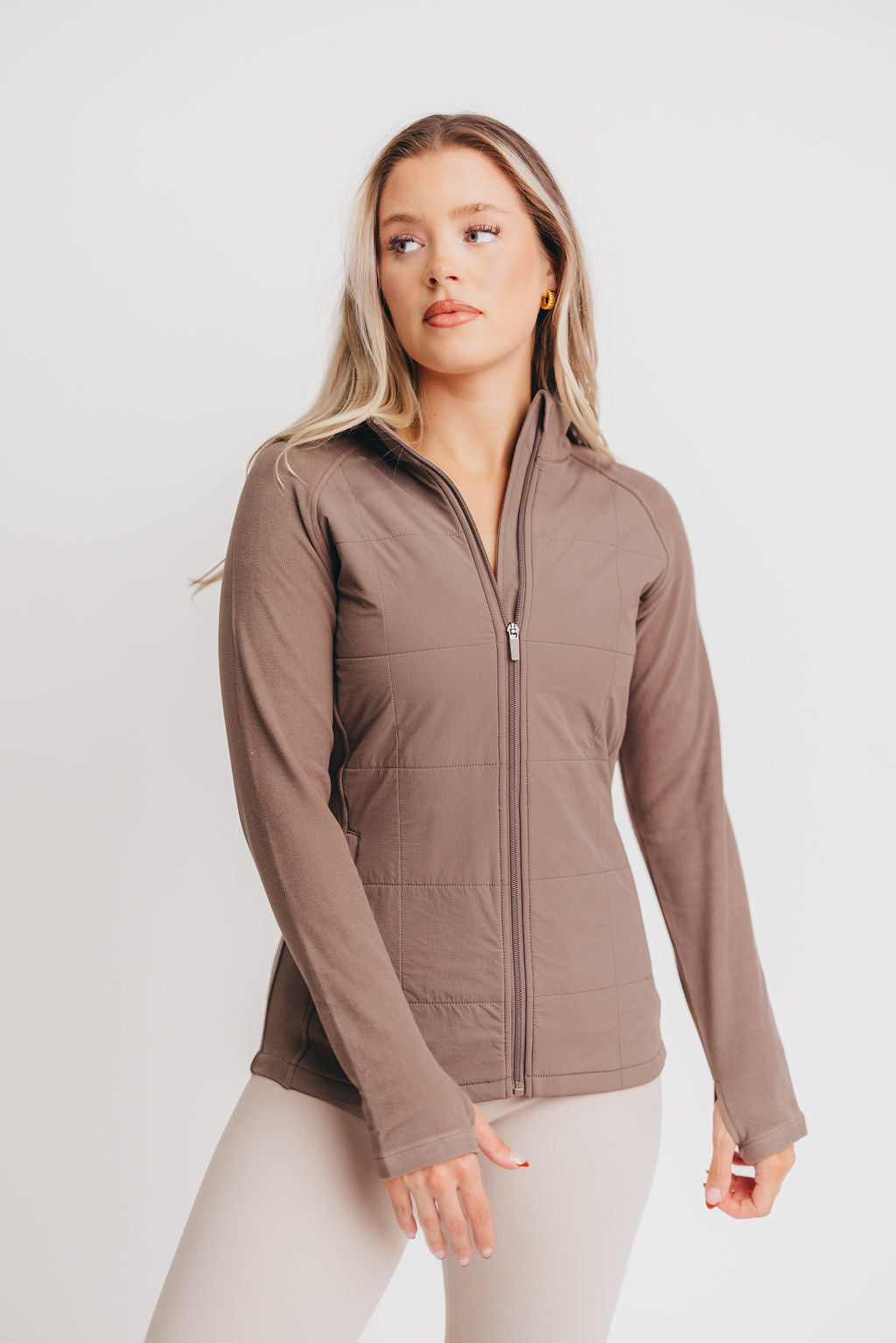 Rhett Rhett Hybrid Fleece Jacket in Olive