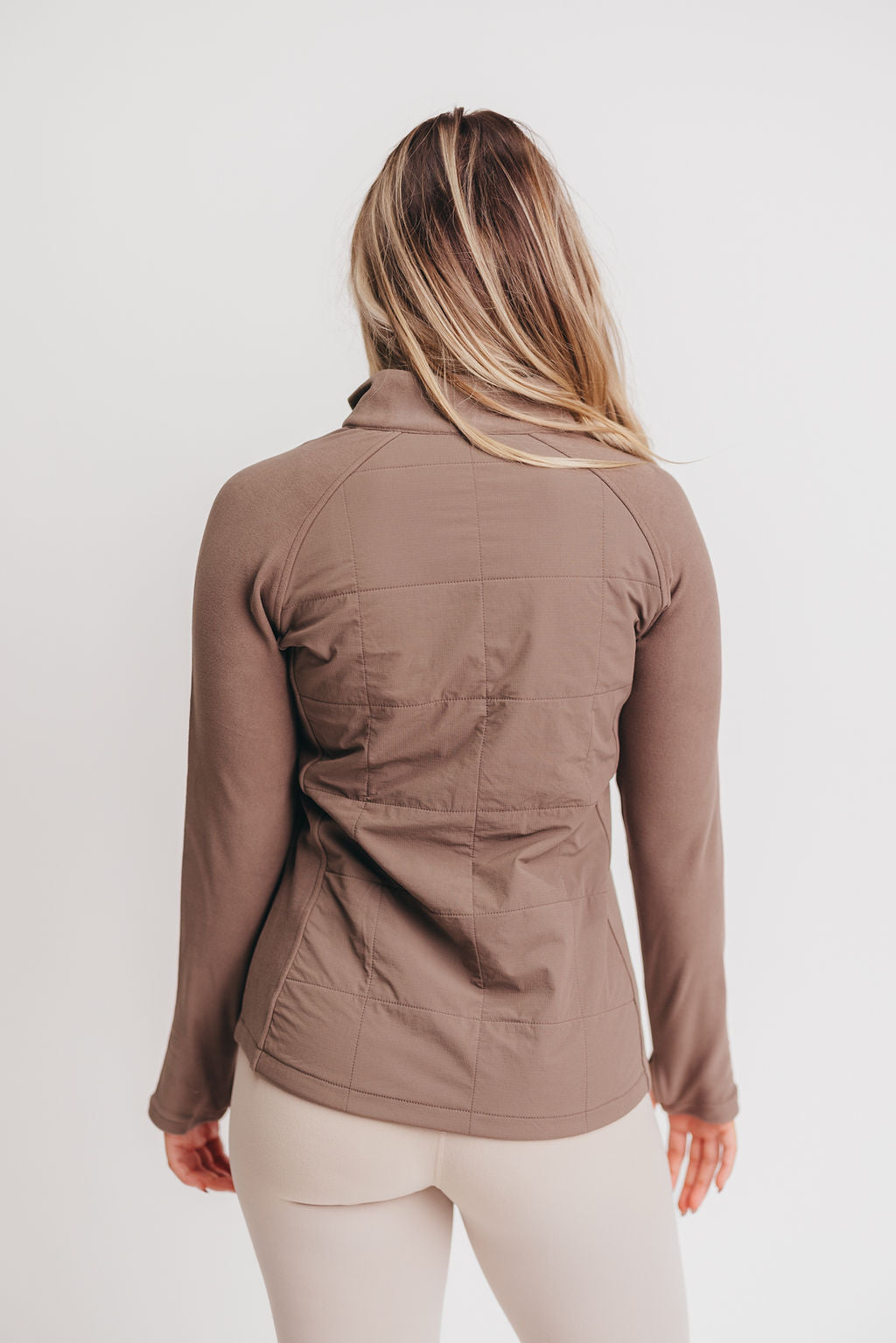 Rhett Rhett Hybrid Fleece Jacket in Olive