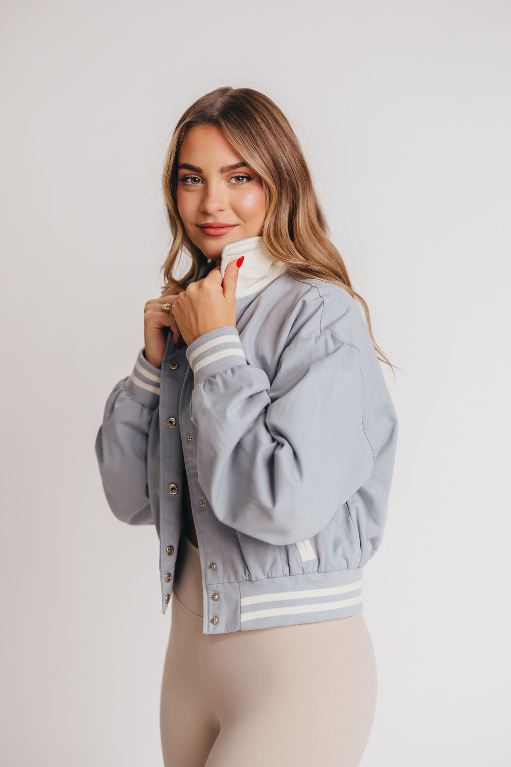 Heirloom Bomber Jacket in Blue