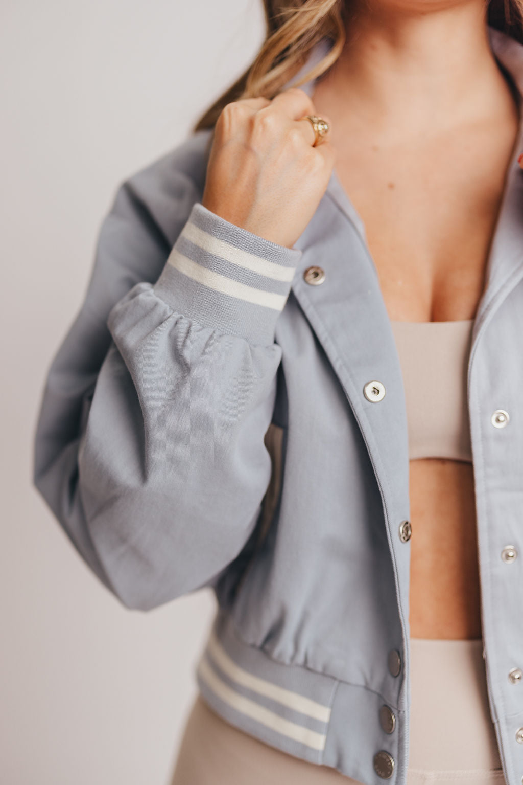 Heirloom Bomber Jacket in Blue