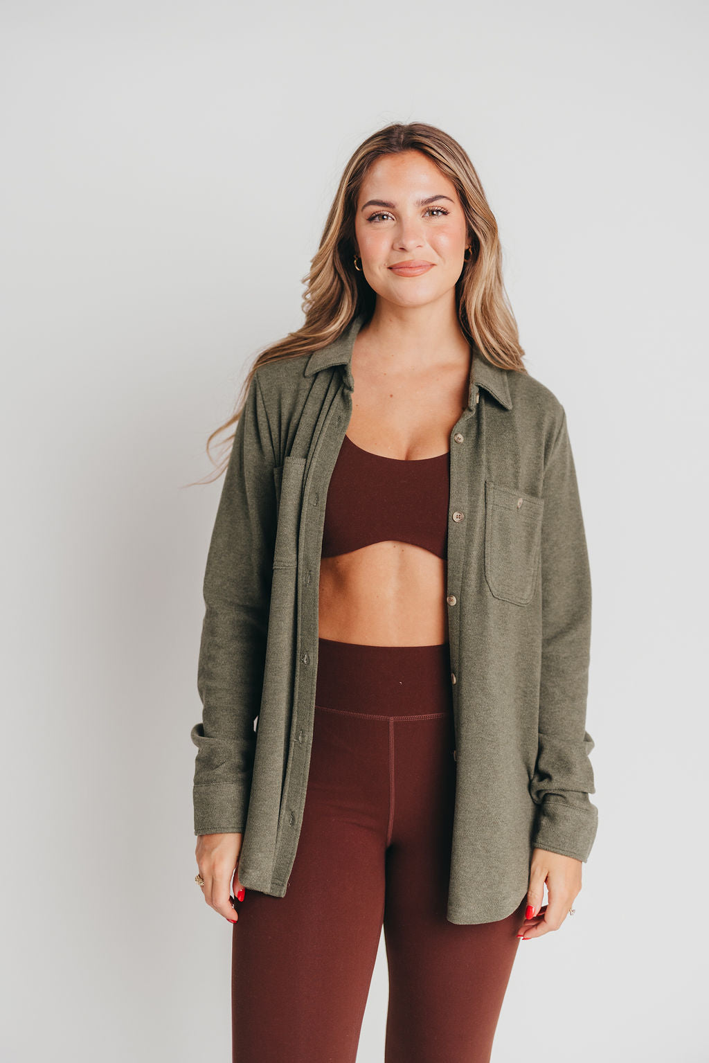 The Lewis Shirt in Fern