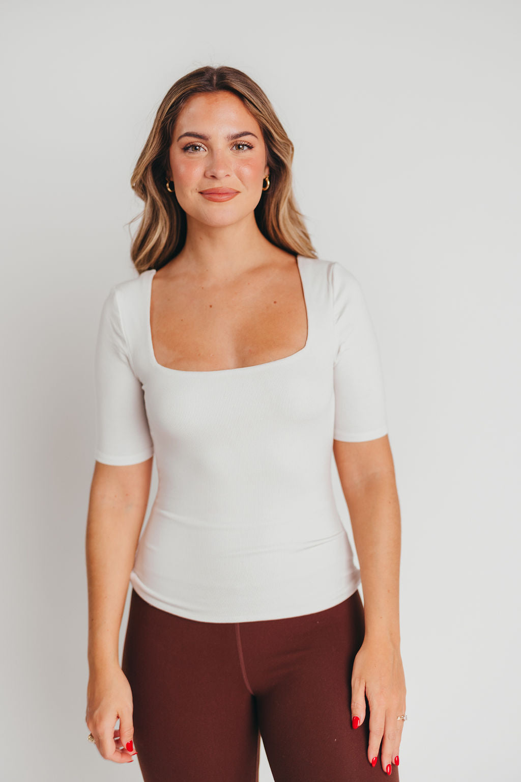 Kelly Top in Vaporous Grey