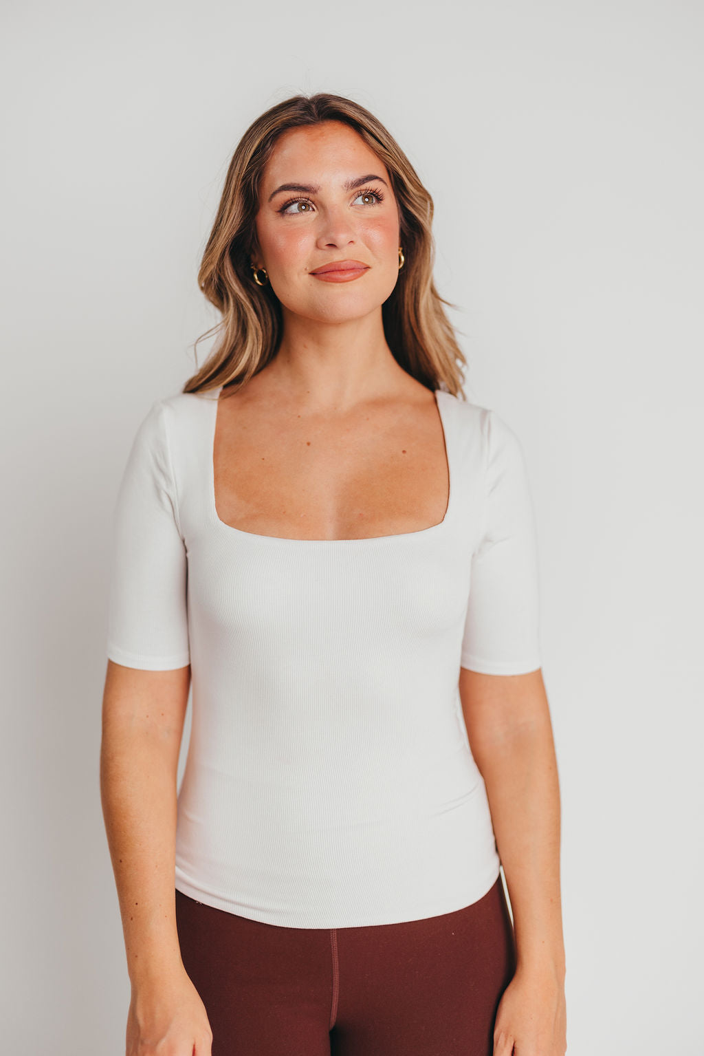 Kelly Top in Vaporous Grey