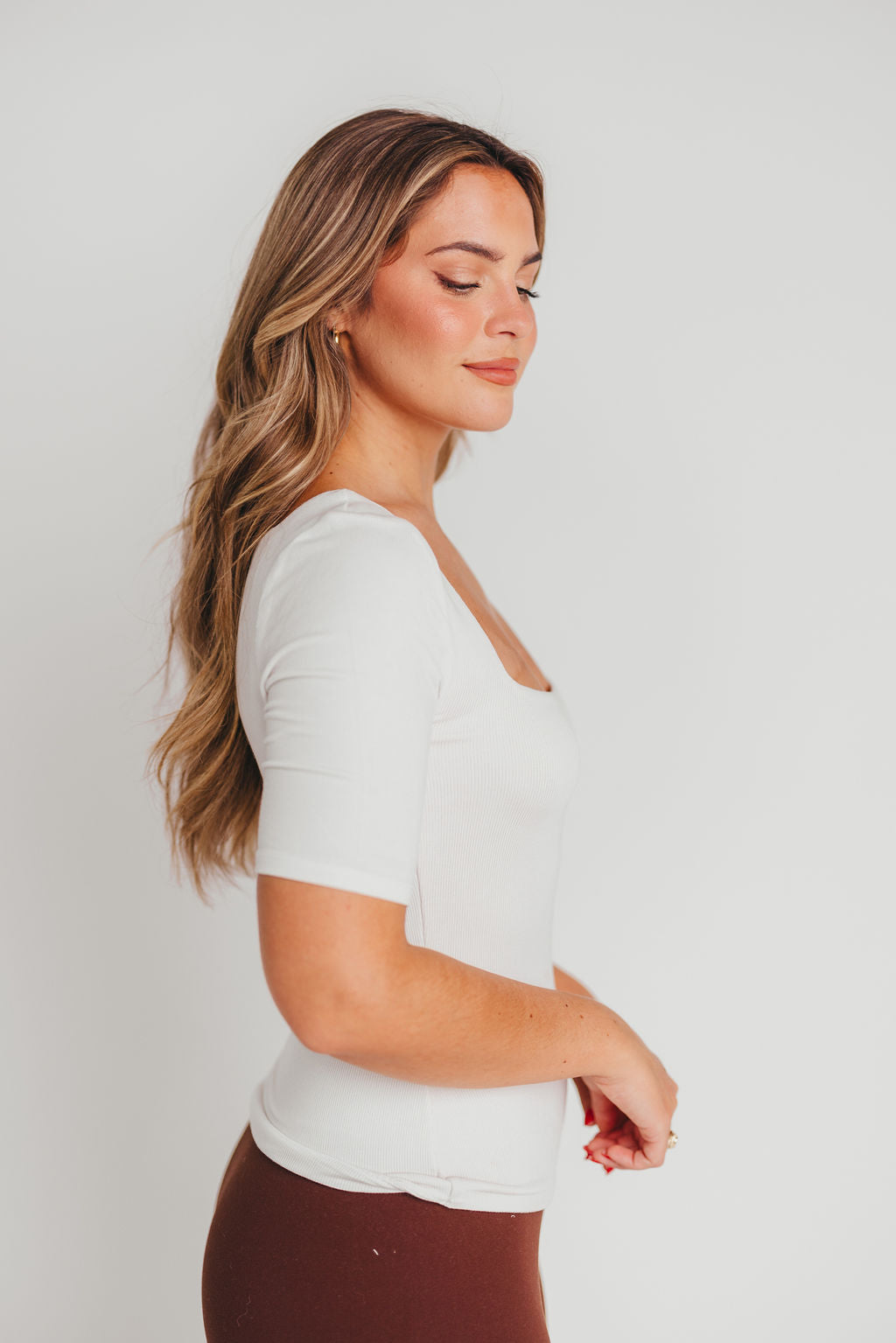 Kelly Top in Vaporous Grey