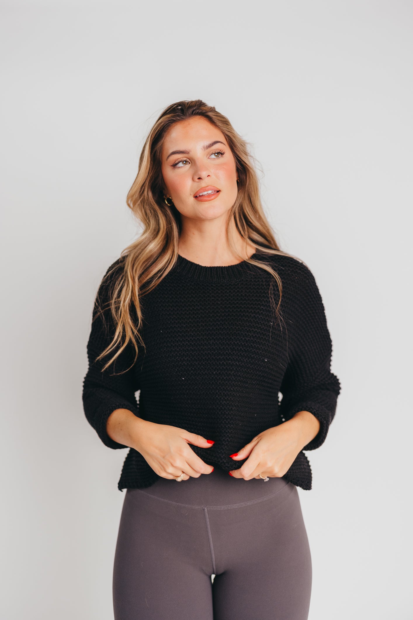 Sail Sweater in Black