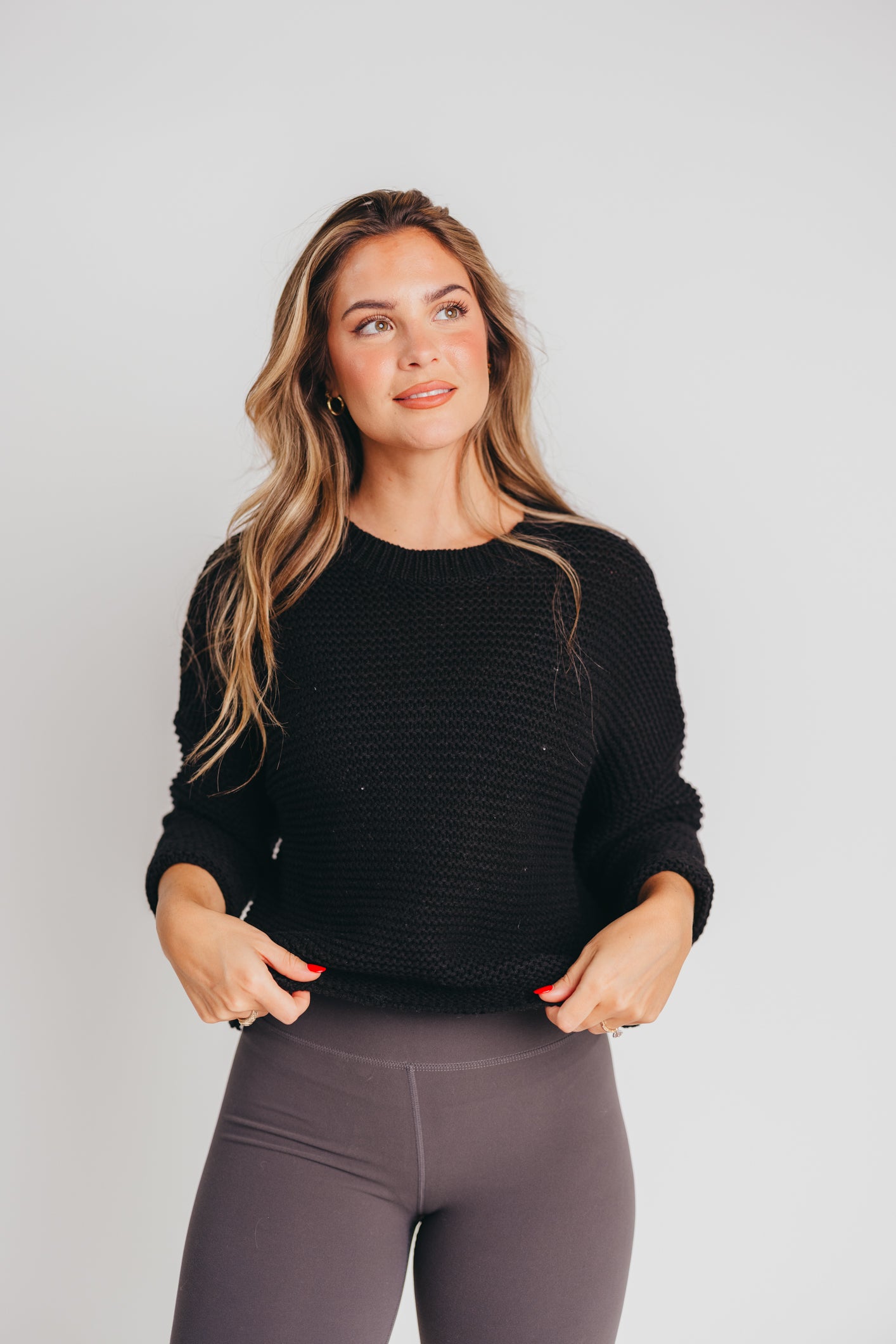 Sail Sweater in Black