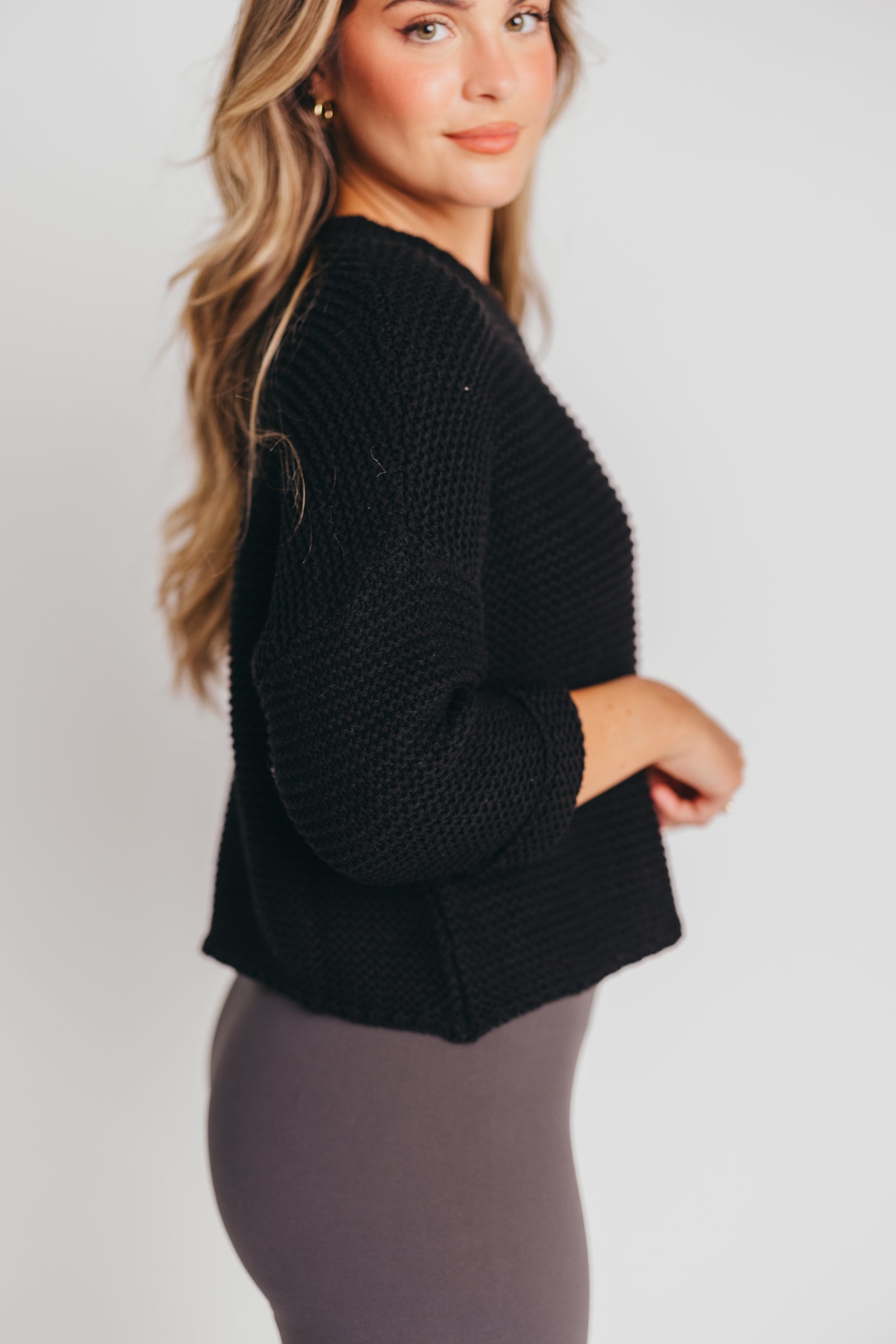 Sail Sweater in Black