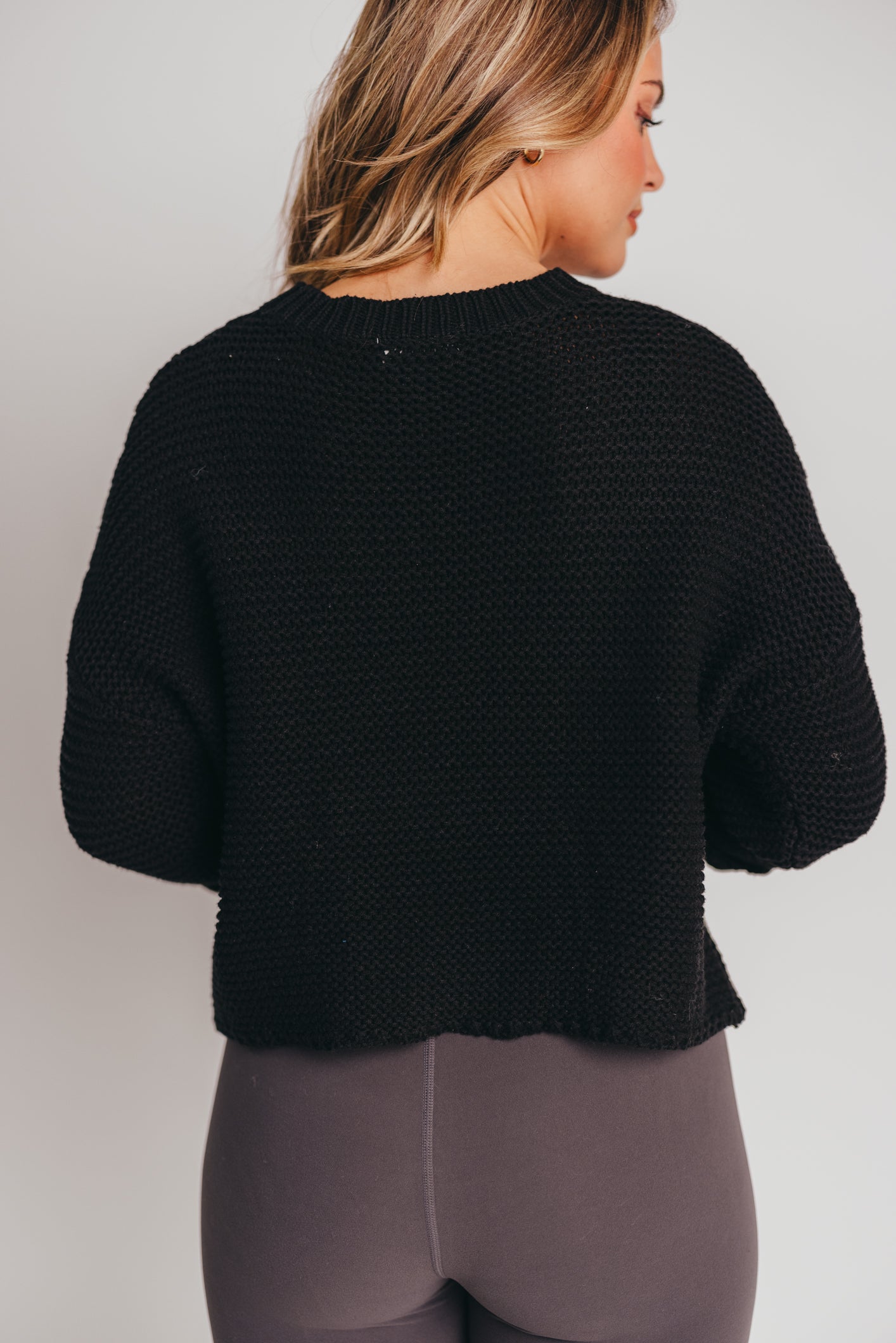 Sail Sweater in Black