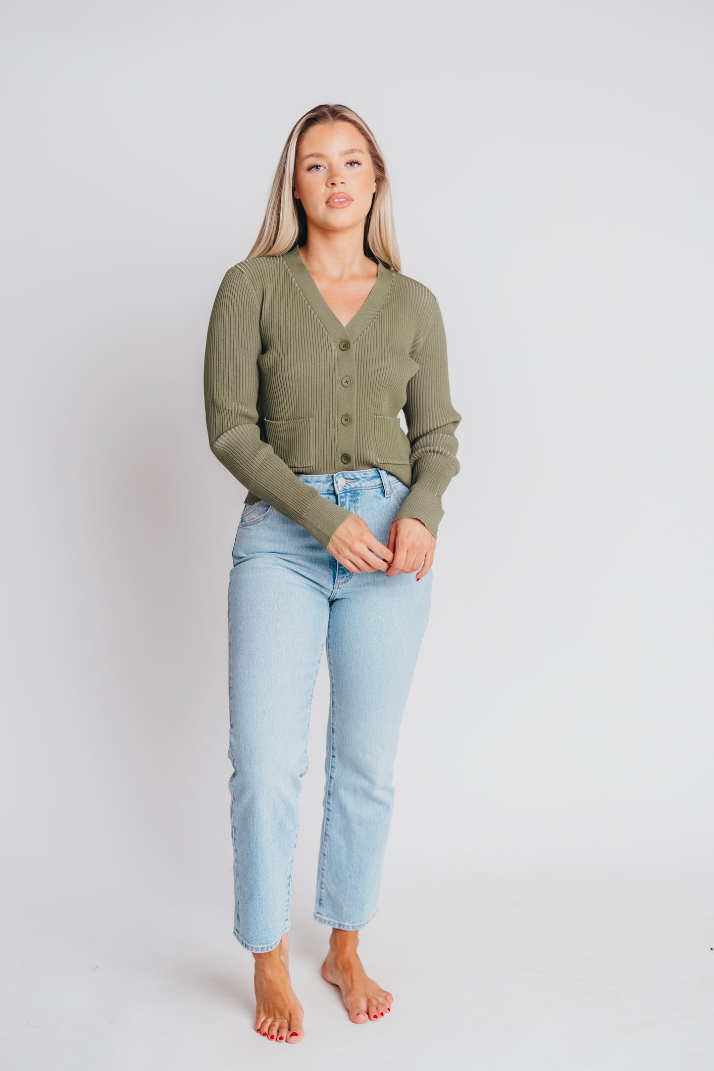Noor Cardigan in Sage