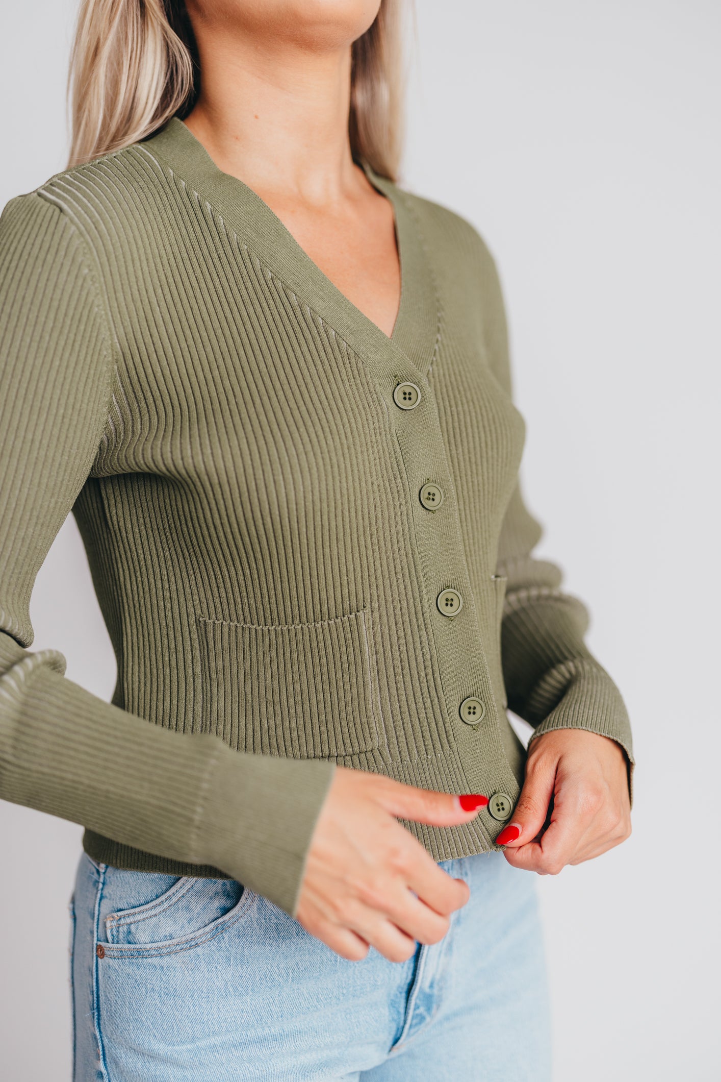 Noor Cardigan in Sage