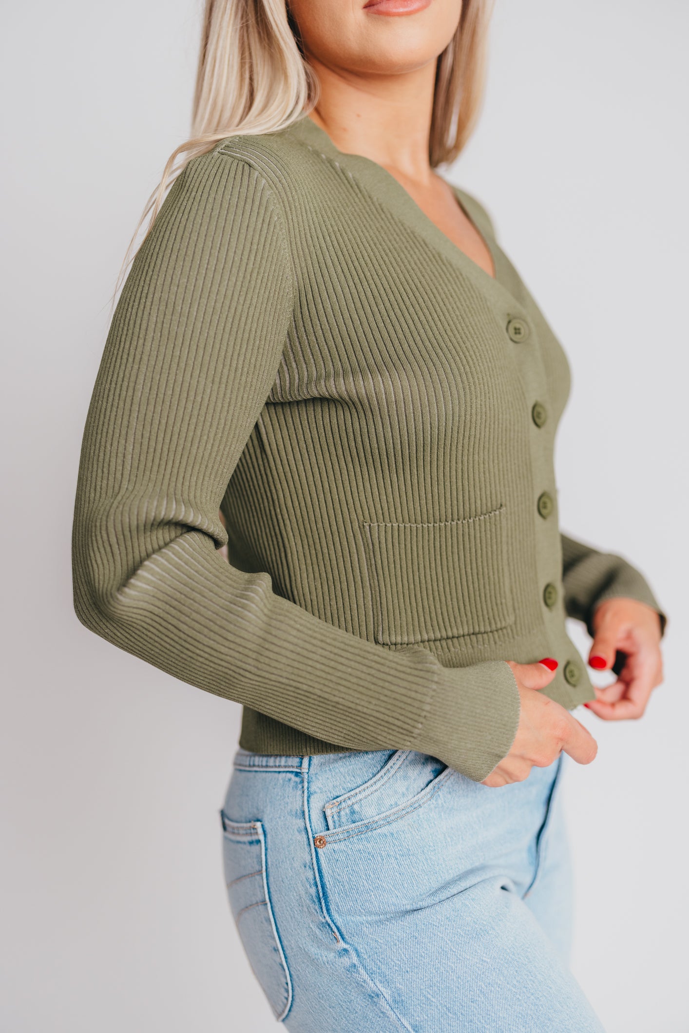 Noor Cardigan in Sage