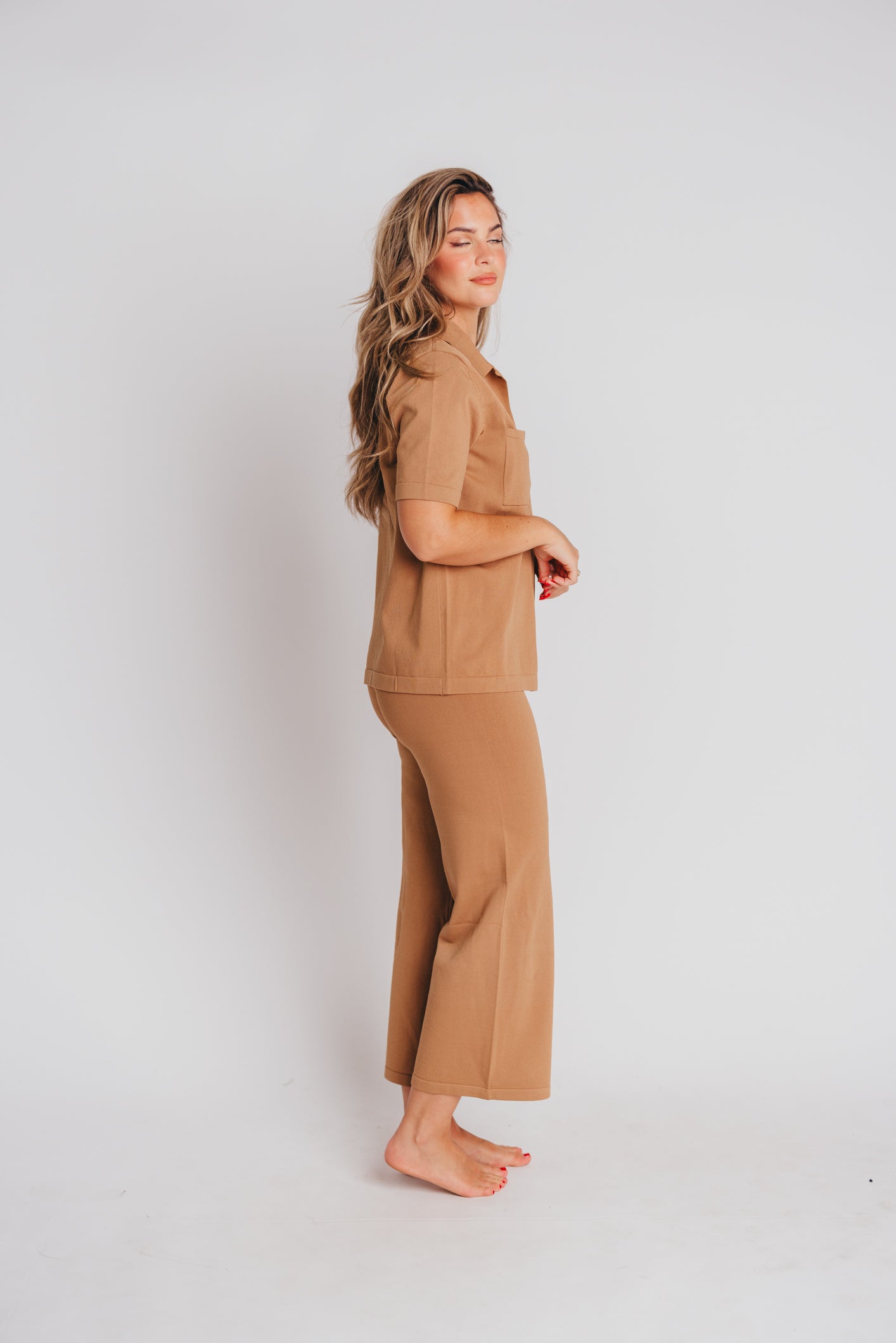 Rica Top in Taupe