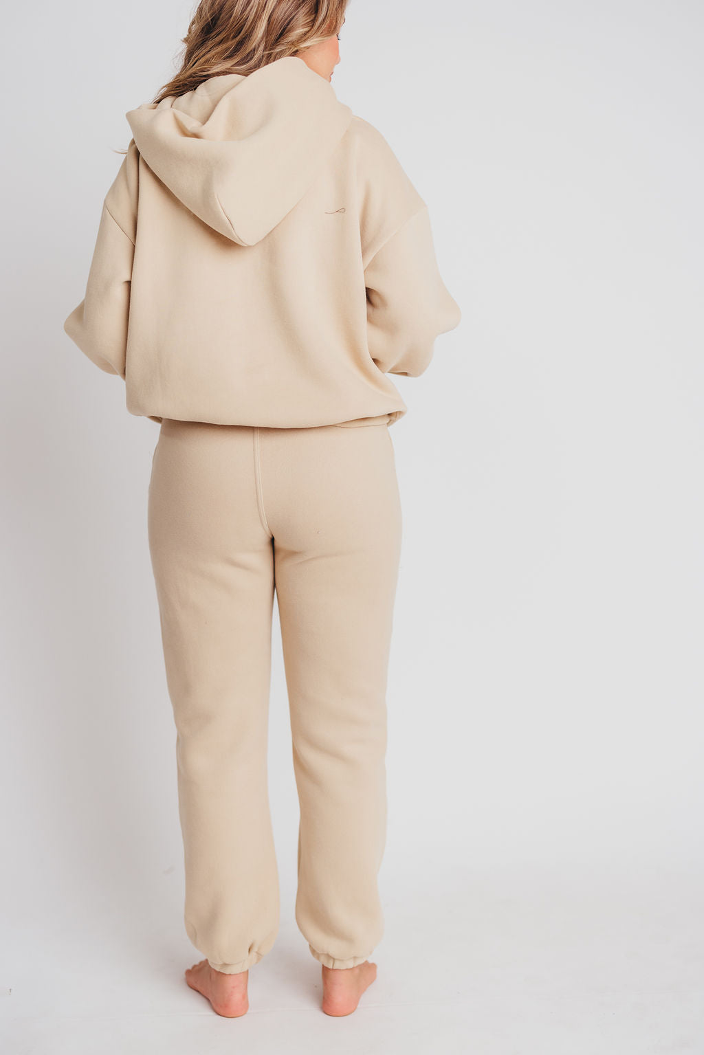 Soft and Cozy Oversized Hoodie in Taupe