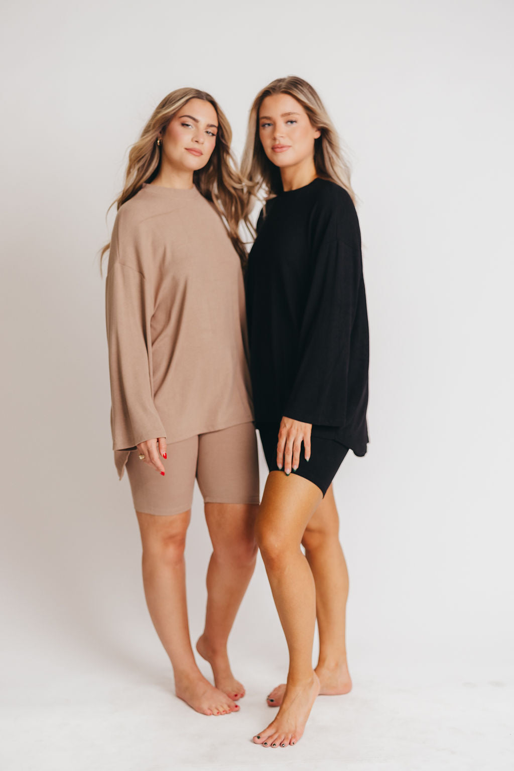 All Weekend Long Set - Long Sleeves - in Black