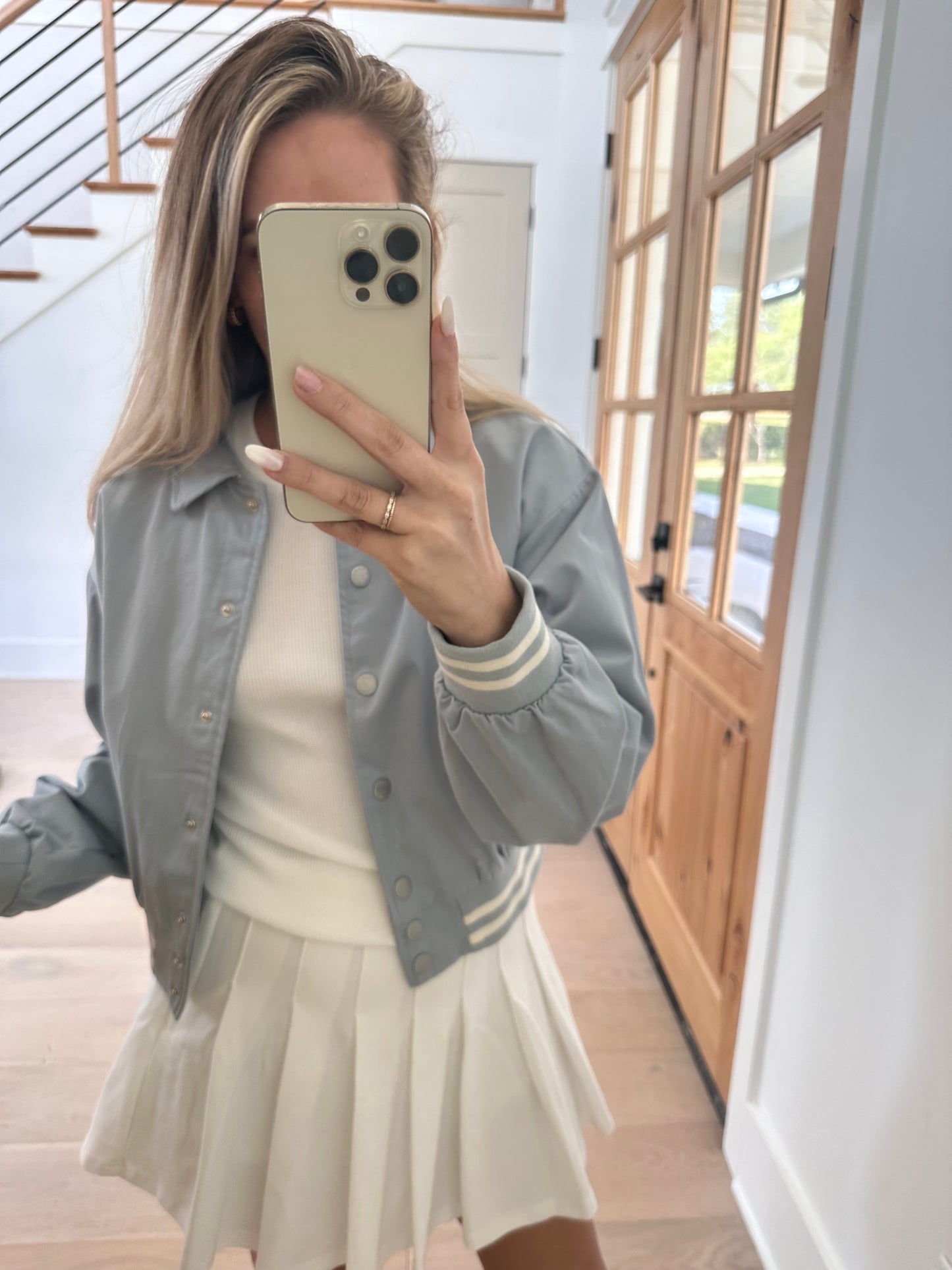 Heirloom Bomber Jacket in Blue