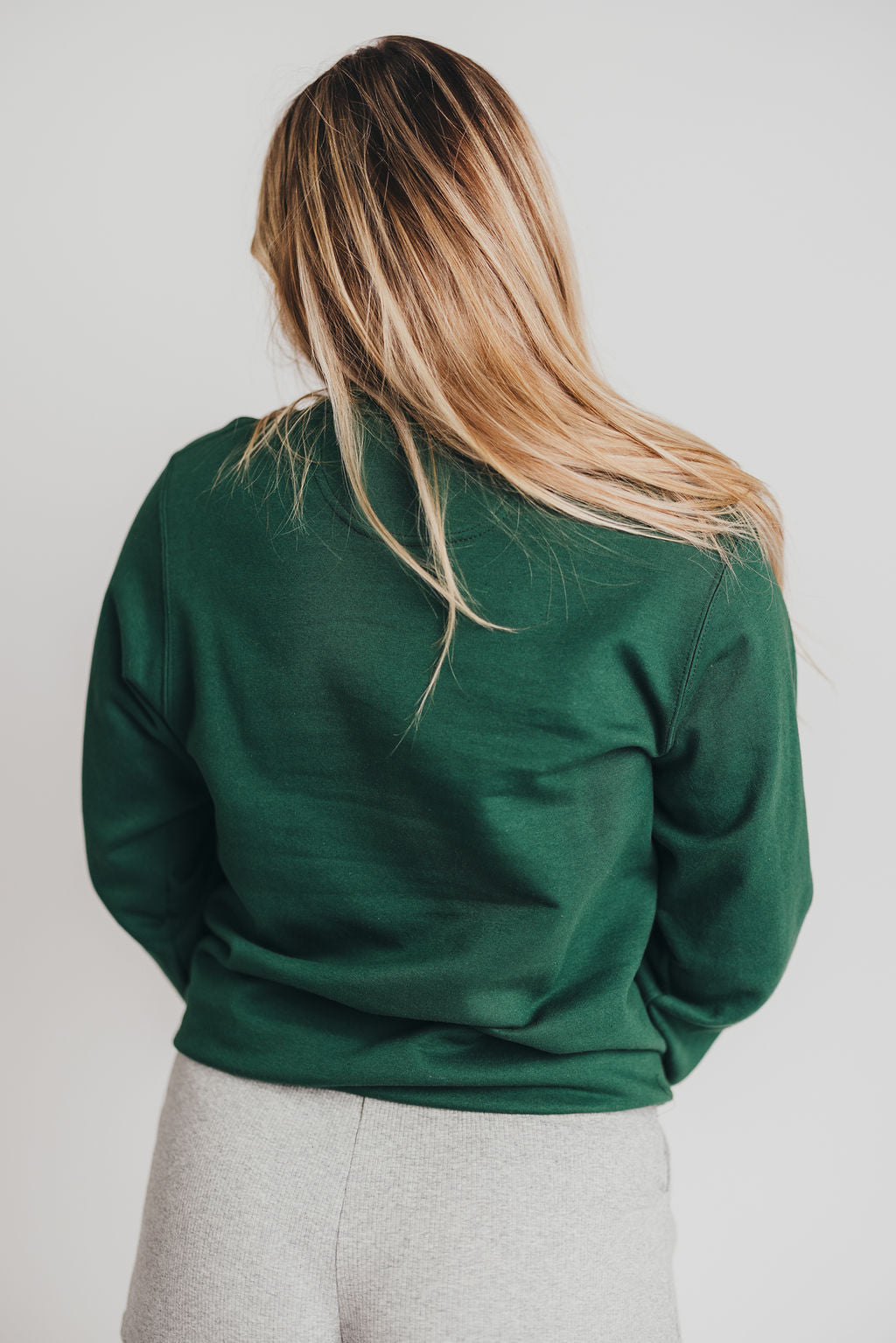 Worth Fitness Club Crewneck in Green
