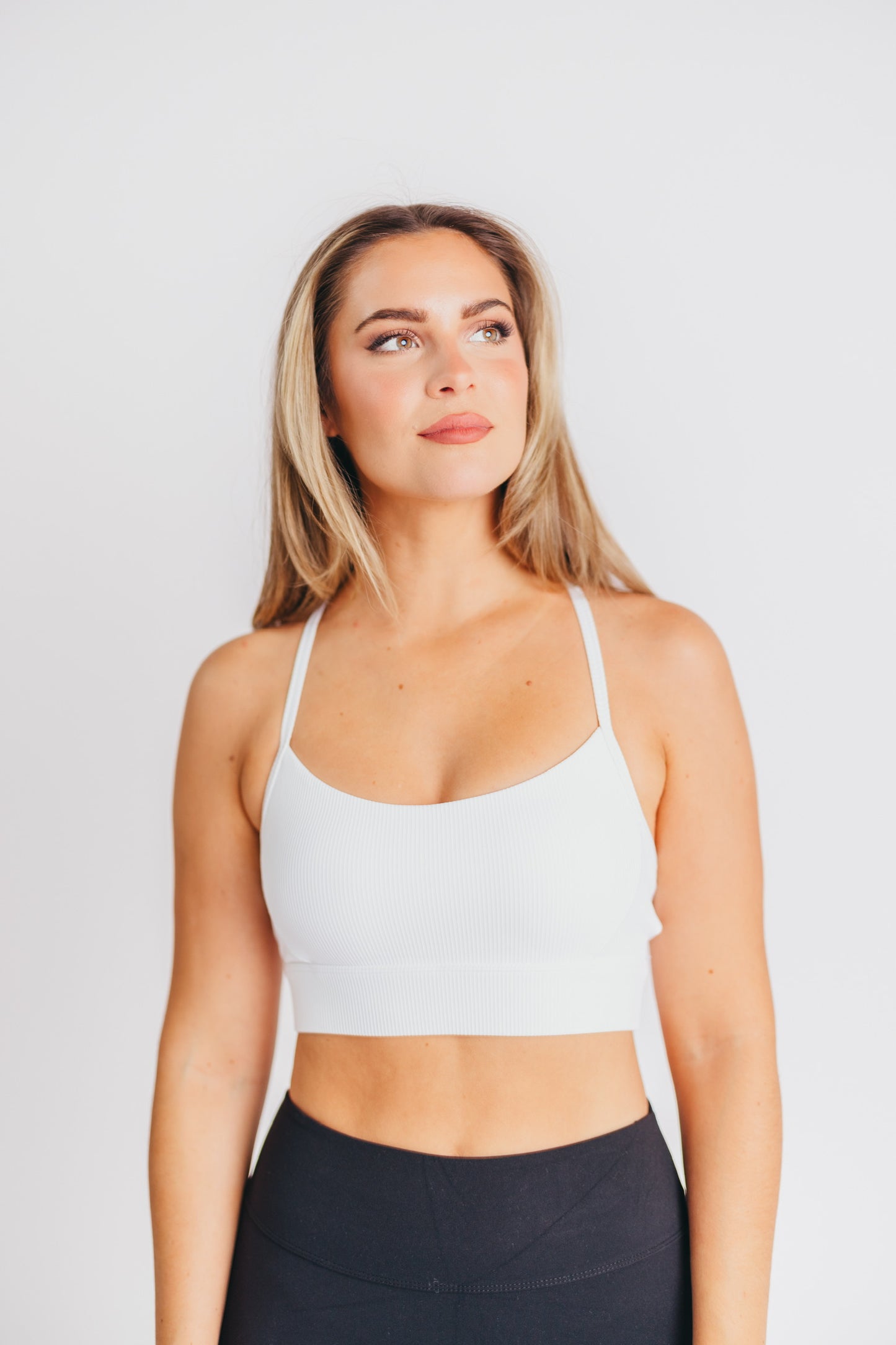 Worth The Label Bra Top in White
