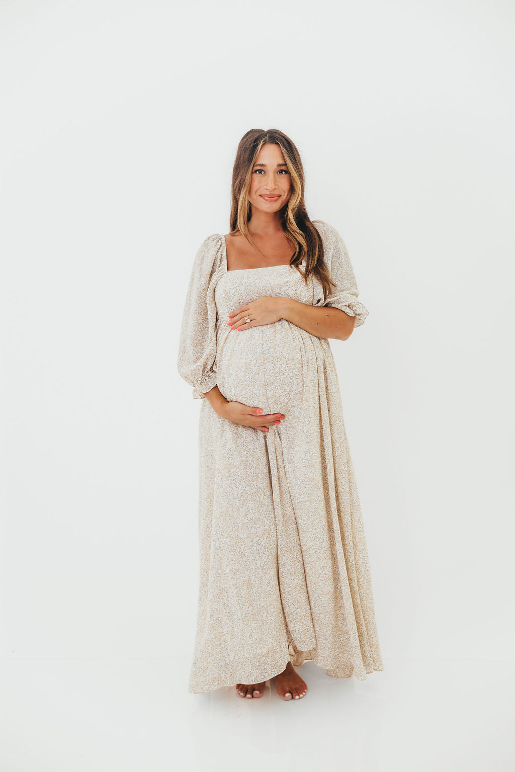Mona 'Love Story' Maxi Dress - Bump Friendly and Inclusive Sizing (S-3XL)