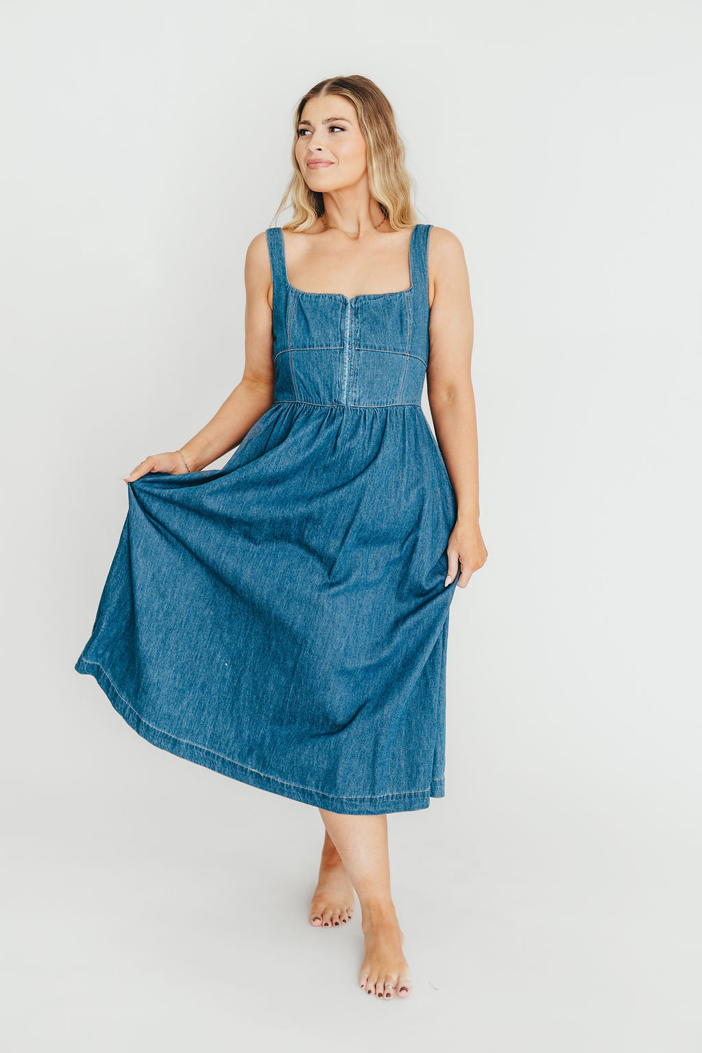 ワンピース FLOWOOM Scarf Bustier Dress(2color) DRESS - FLOWOOM