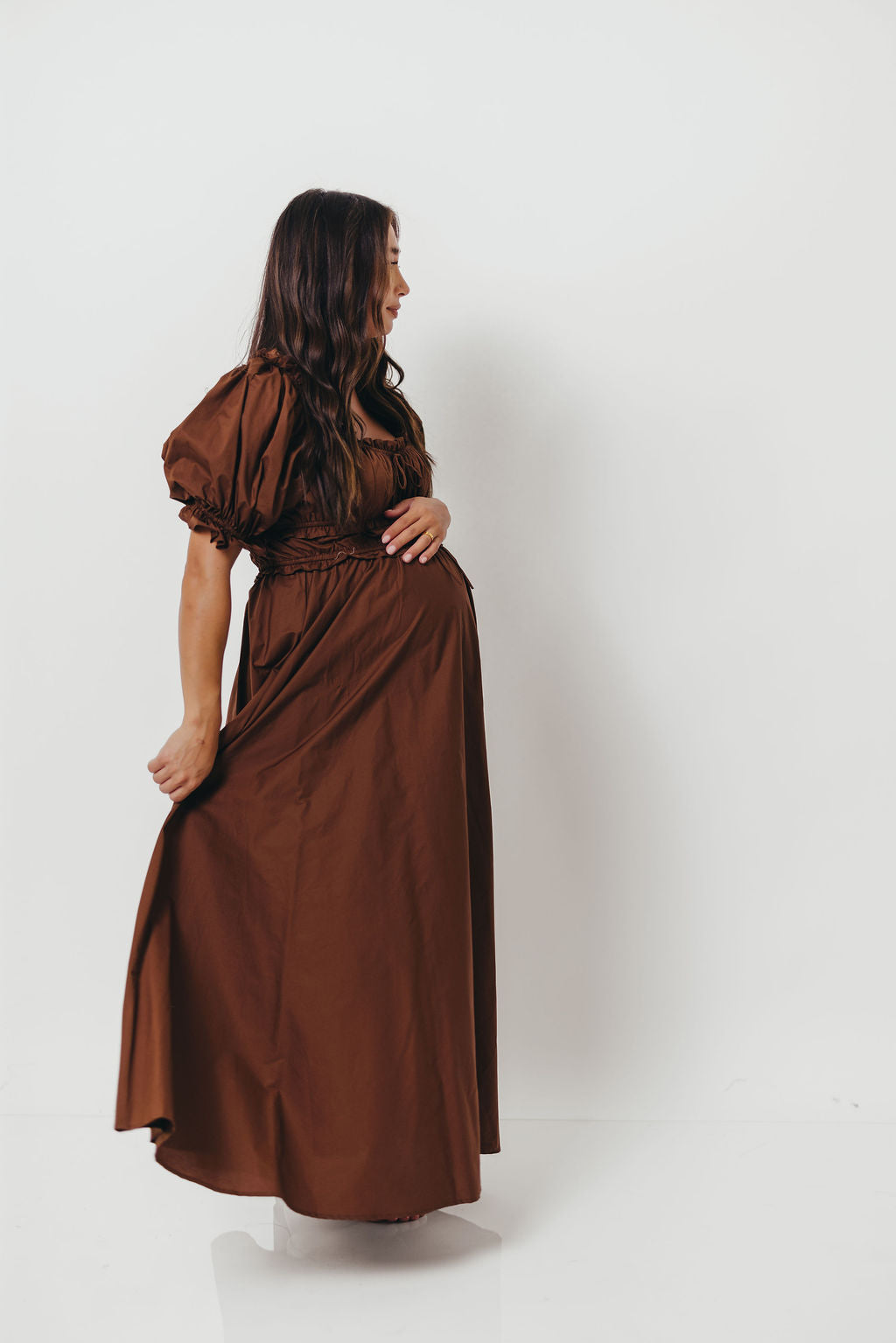 MELT THE LADY chaton long dress【 brown 】 MELT THE LADY chaton long dress【 brown 】 MELT THE LADY