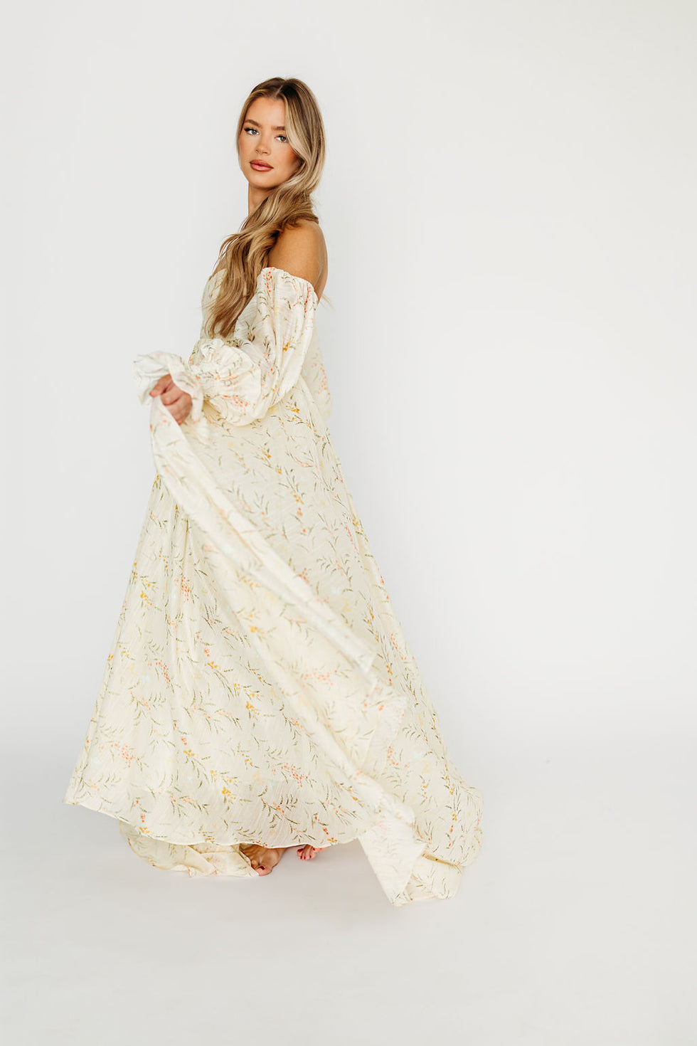 Delilah Maxi Dress - White